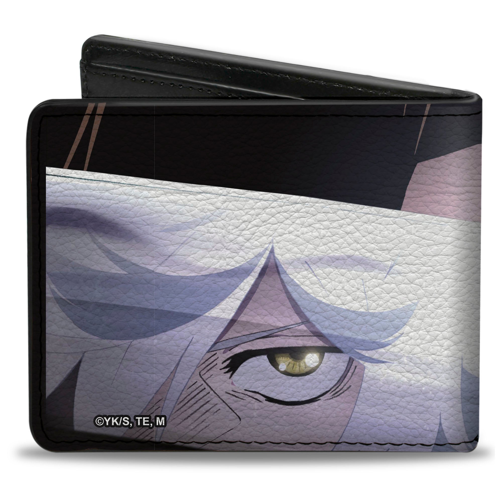 Bi-Fold Wallet - Hell's Paradise Gabimaru and Sagiri Eyes and Title Logo Black Bi-Fold Wallets Hell's Paradise