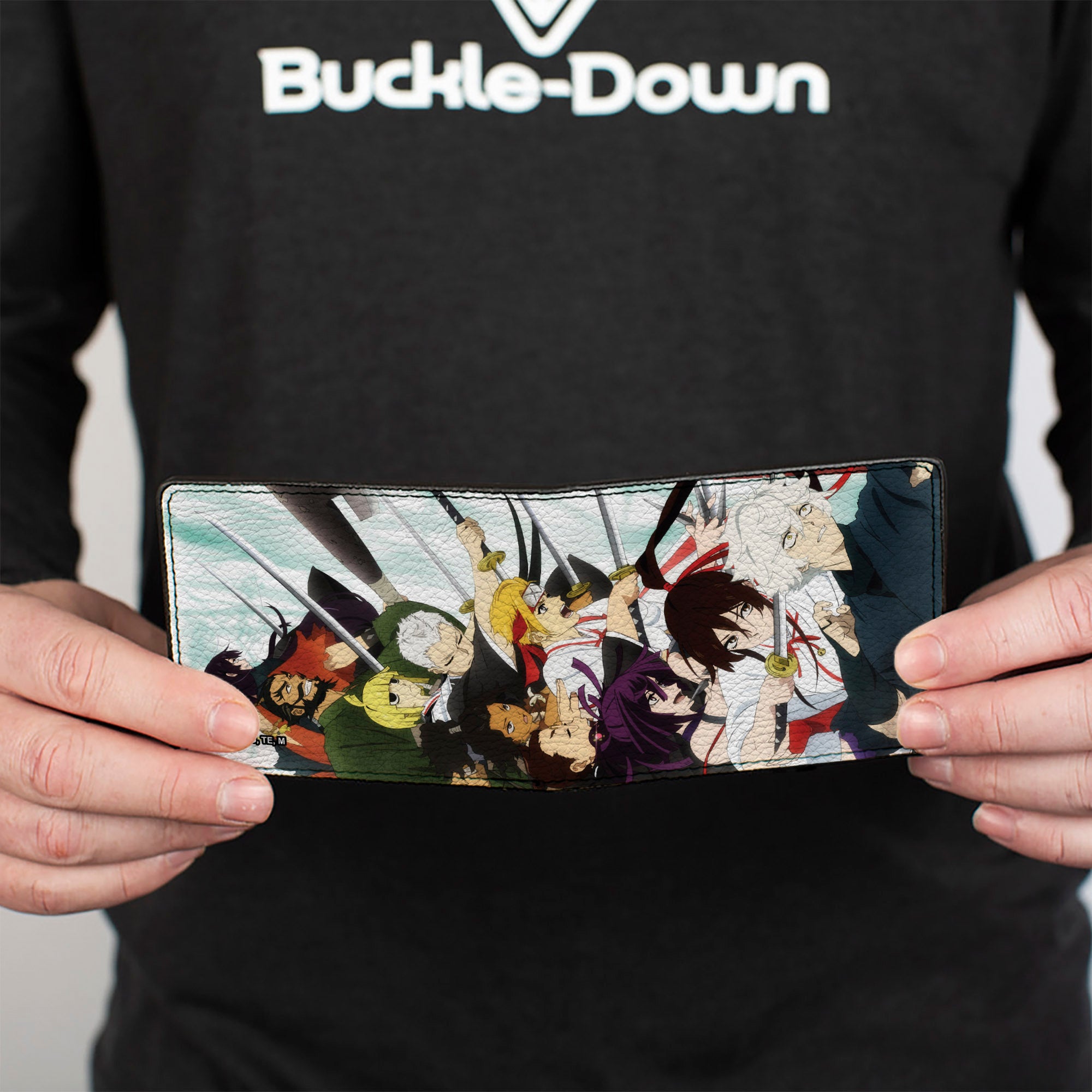 Bi-Fold Wallet - Hell's Paradise Eleven Character Sword Attack Pose Bi-Fold Wallets Hell's Paradise