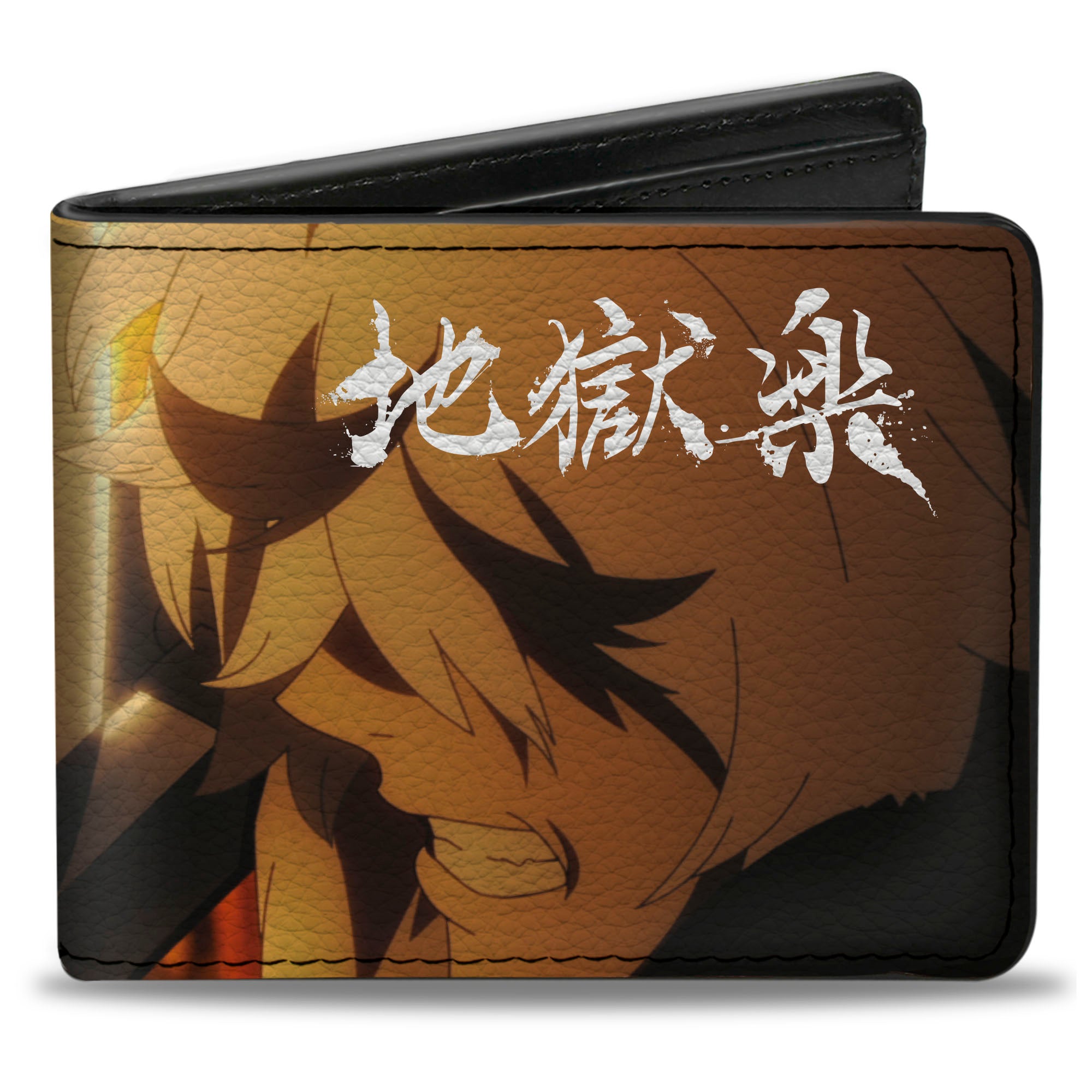 Bi-Fold Wallet - HELL'S PARADISE Yamada vs Gabimaru Scene and Title Logo Bi-Fold Wallets Hell's Paradise