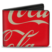 Bi-Fold Wallet - DRINK COCA-COLA Close-Up Red/White Bi-Fold Wallets Coca-Cola