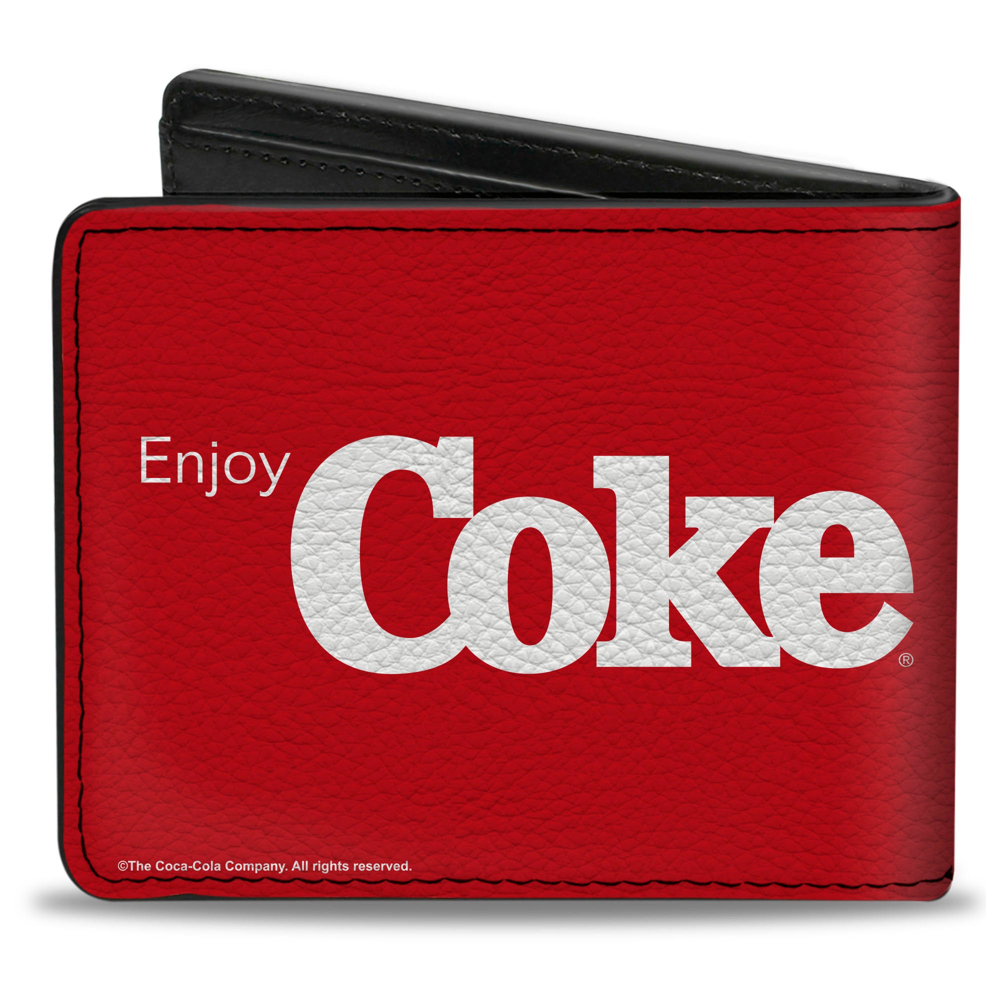 Bi-Fold Wallet - ENJOY COKE Logo Red/White Bi-Fold Wallets Coca-Cola