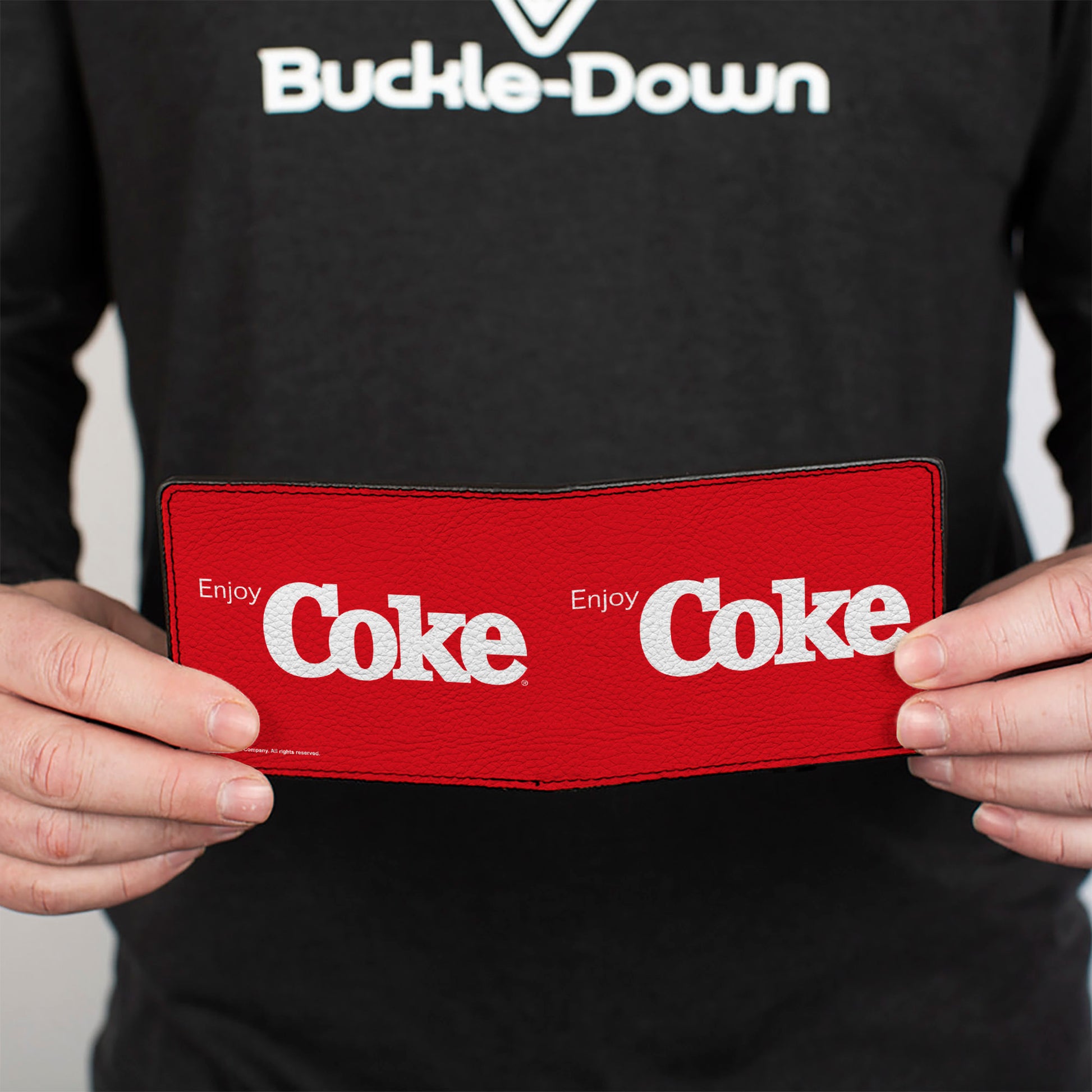 Bi-Fold Wallet - ENJOY COKE Logo Red/White Bi-Fold Wallets Coca-Cola