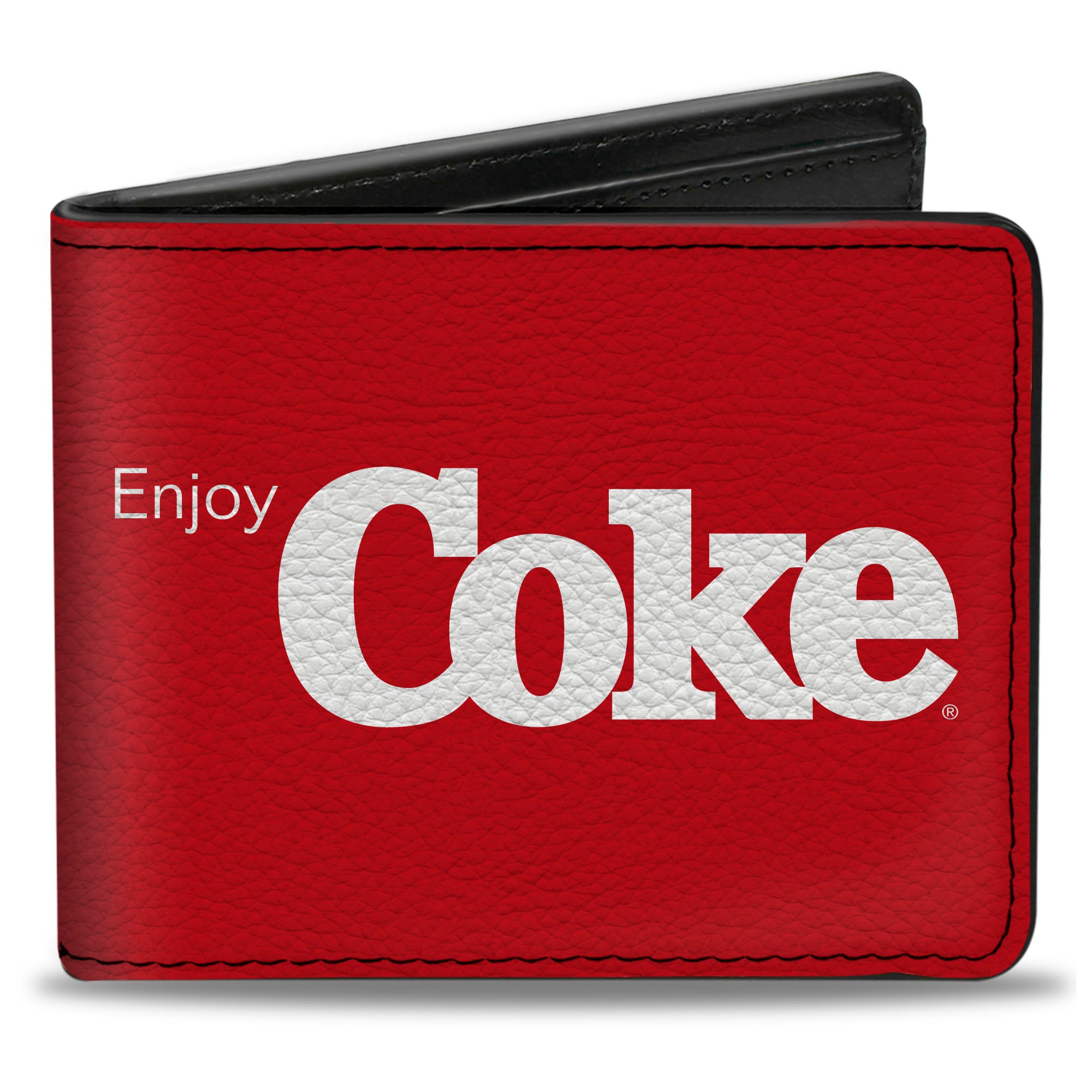 Bi-Fold Wallet - ENJOY COKE Logo Red/White Bi-Fold Wallets Coca-Cola