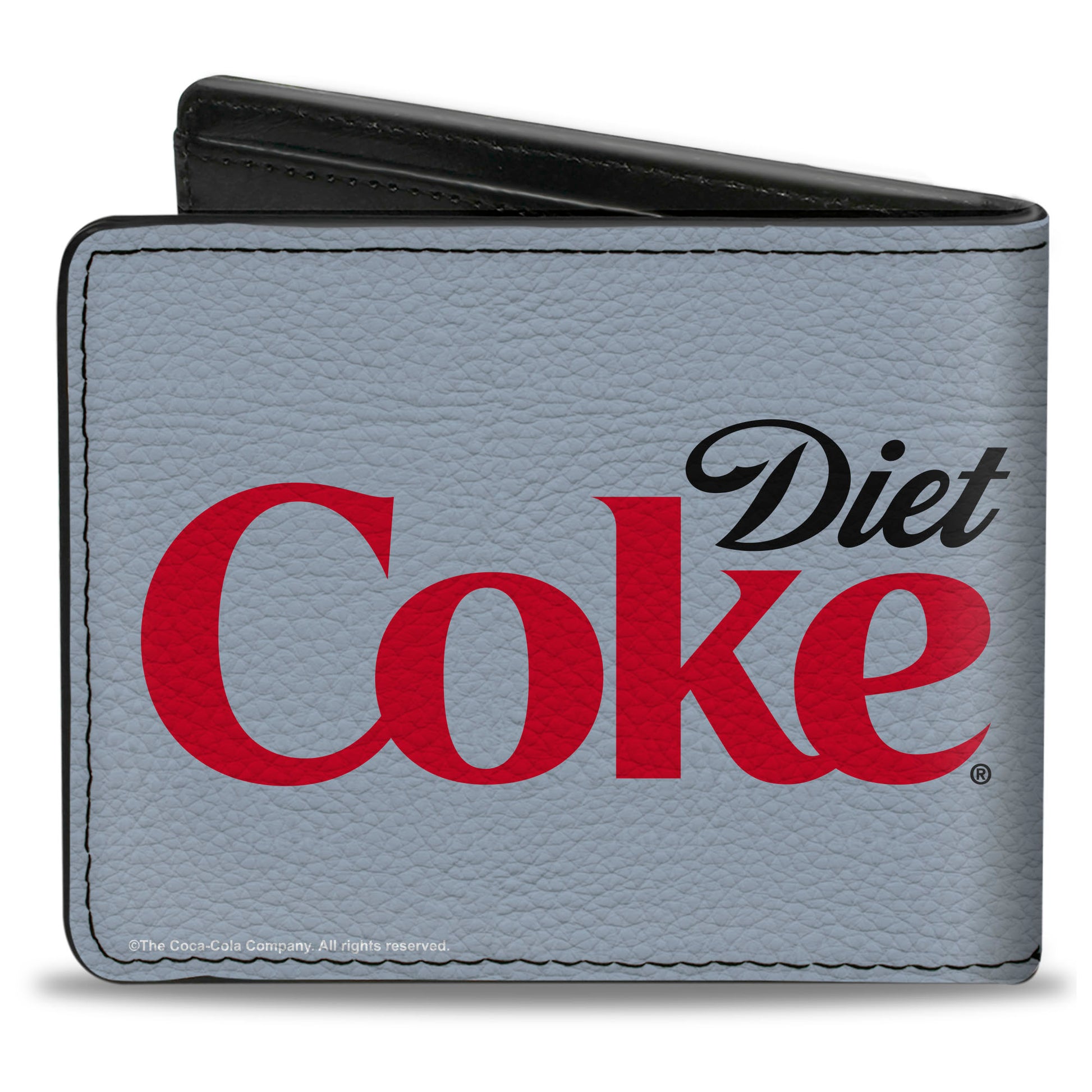 Bi-Fold Wallet - DIET COKE Logo Light Gray/Black/Red Bi-Fold Wallets Coca-Cola
