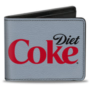 Bi-Fold Wallet - DIET COKE Logo Light Gray/Black/Red Bi-Fold Wallets Coca-Cola