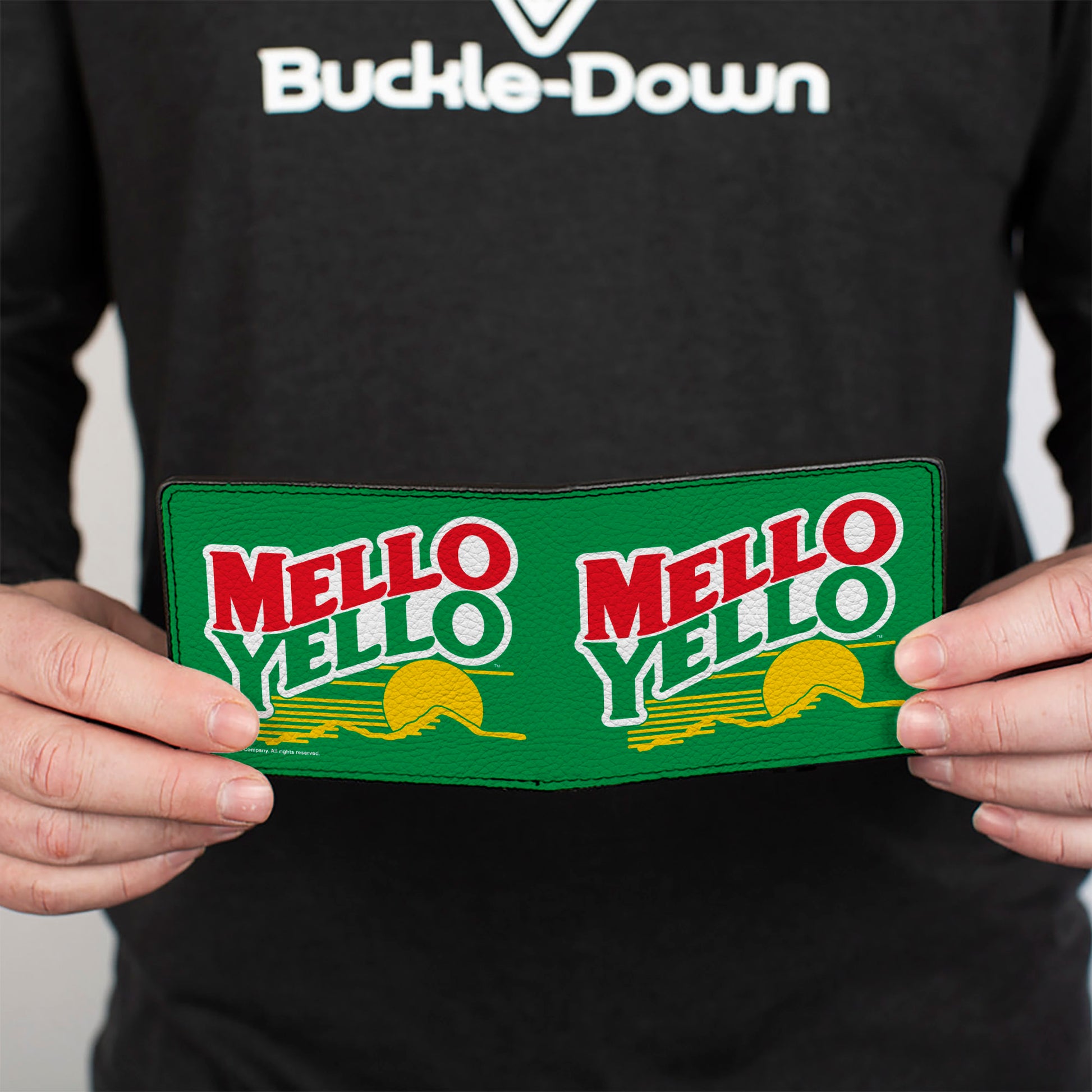 Bi-Fold Wallet - MELLO YELLO Mountain Logo Green/White/Red/Yellow Bi-Fold Wallets Coca-Cola