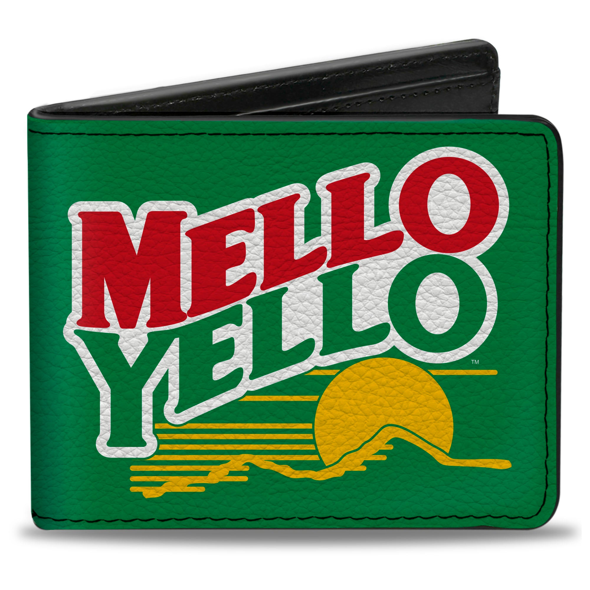 Bi-Fold Wallet - MELLO YELLO Mountain Logo Green/White/Red/Yellow Bi-Fold Wallets Coca-Cola