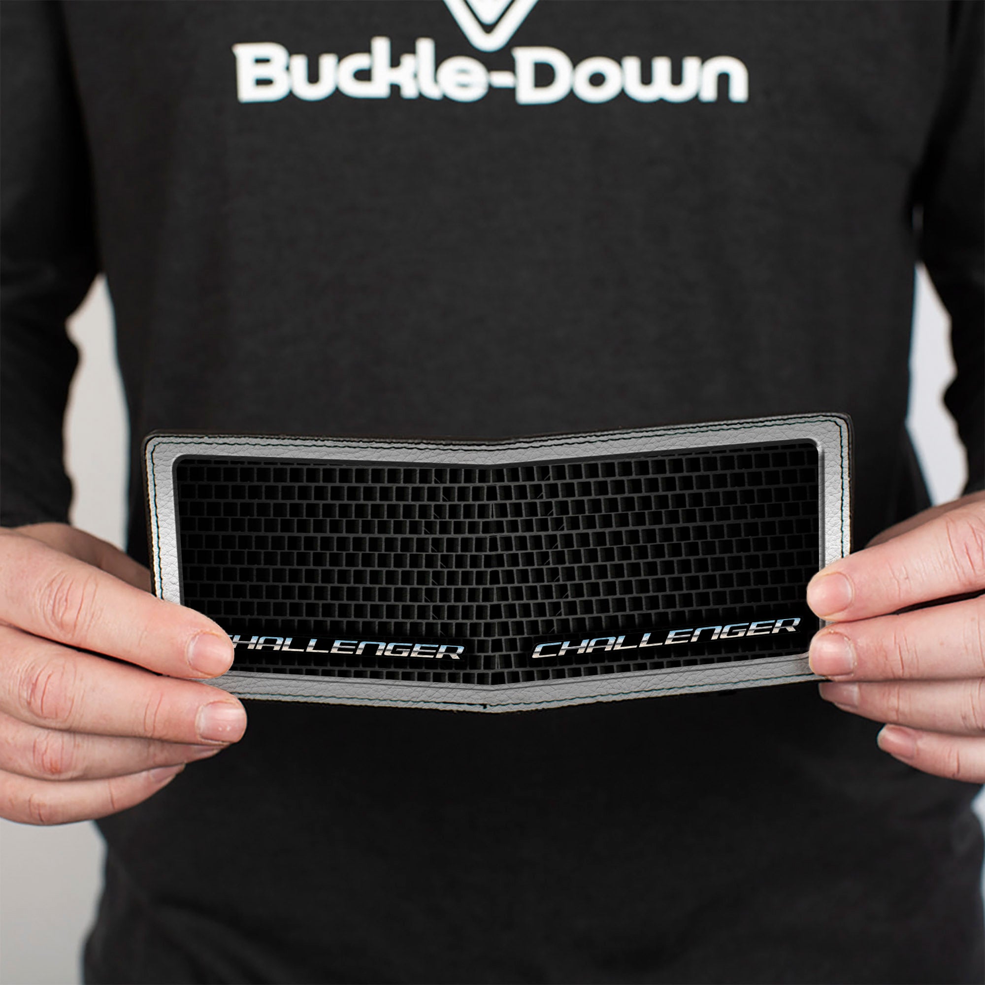 Bi-Fold Wallet - CHALLENGER Bold Grille Bi-Fold Wallets Dodge
