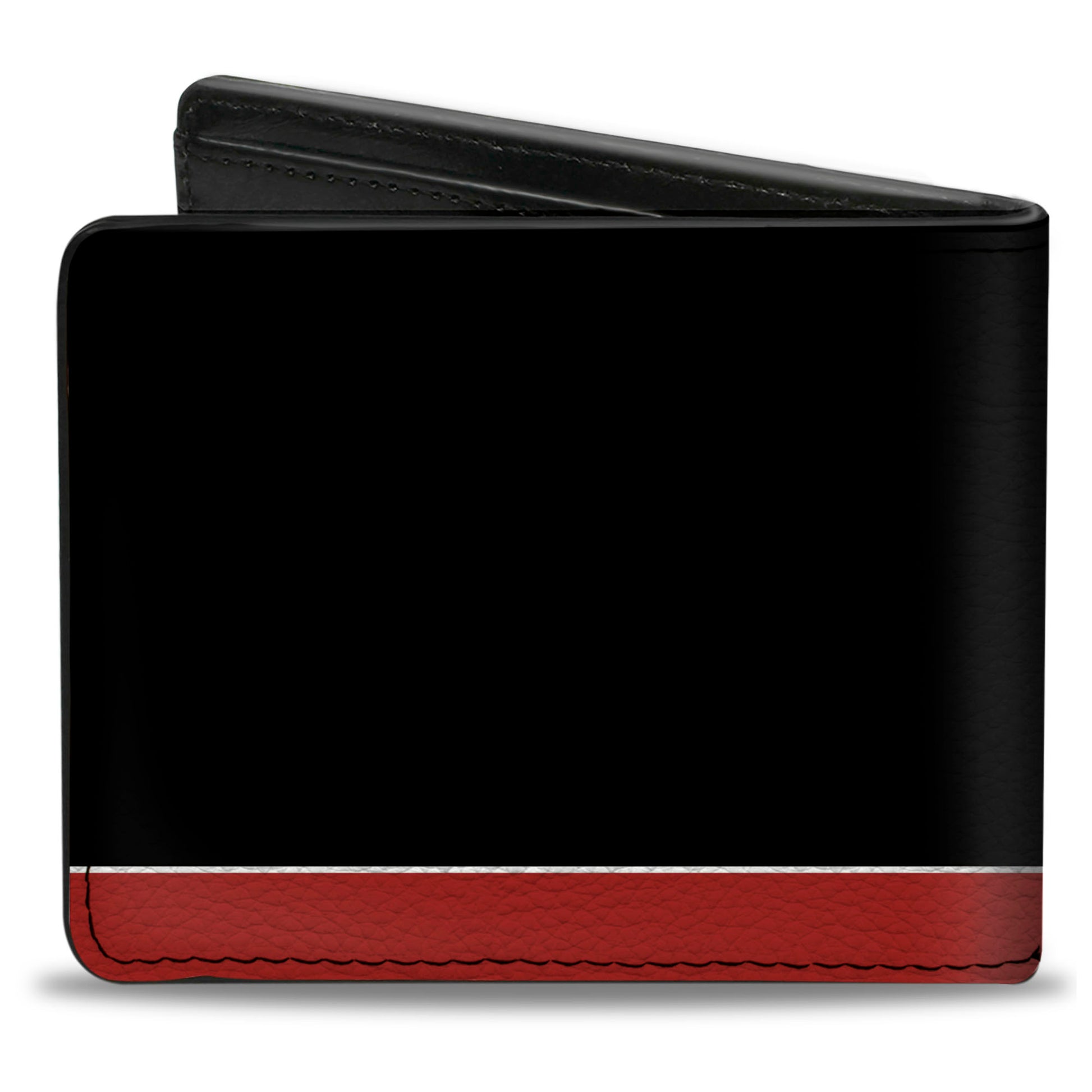 Bi-Fold Wallet - Dodge Challenger R T Emblem Stripe Black Blue White Red Bi-Fold Wallets Dodge