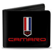 Bi-Fold Wallet - Camaro Badge Logo CENTERED Bi-Fold Wallets GM General Motors