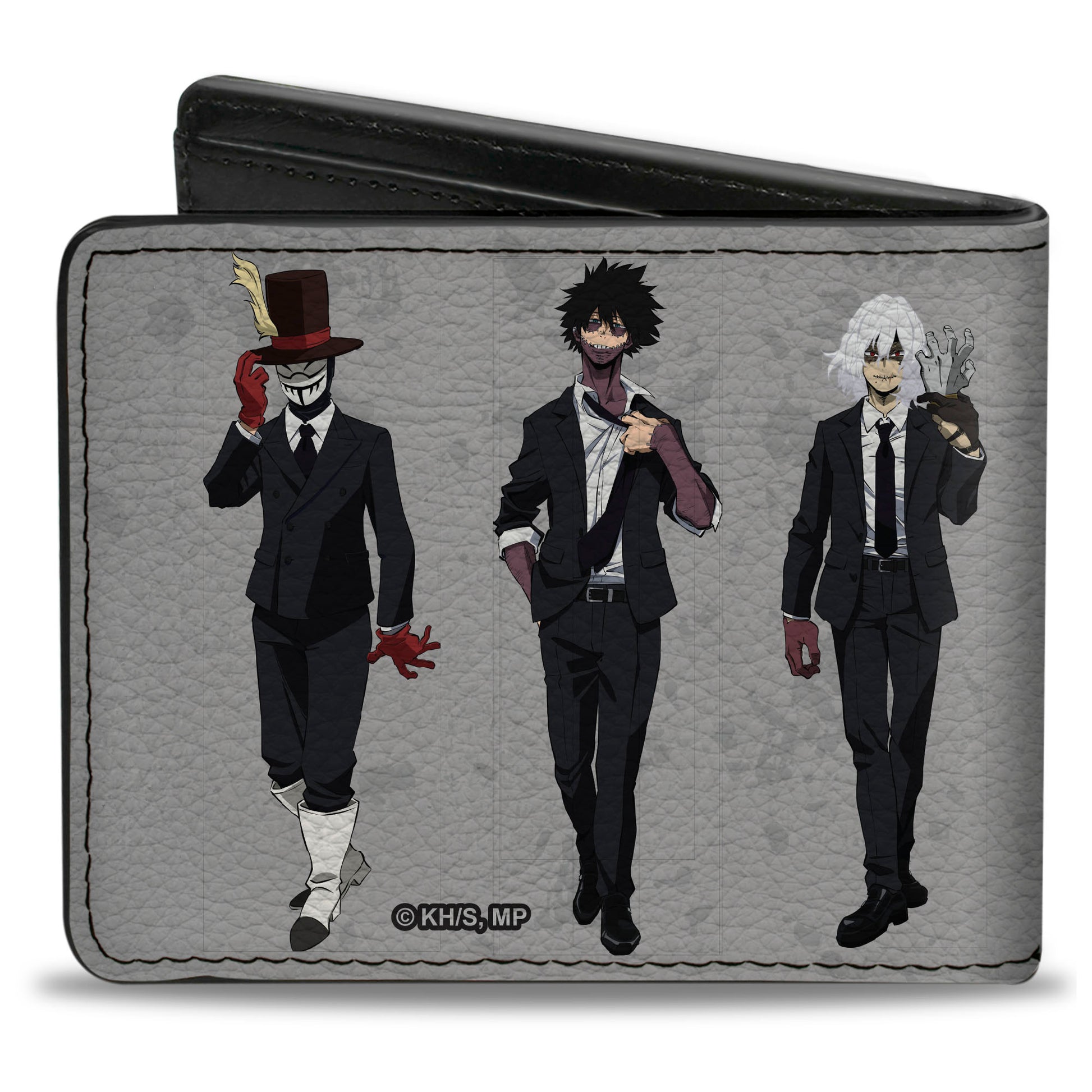 Bi-Fold Wallet - My Hero Academia Paranormal Liberation Front Villains Group Pose Grays Bi-Fold Wallets My Hero Academia