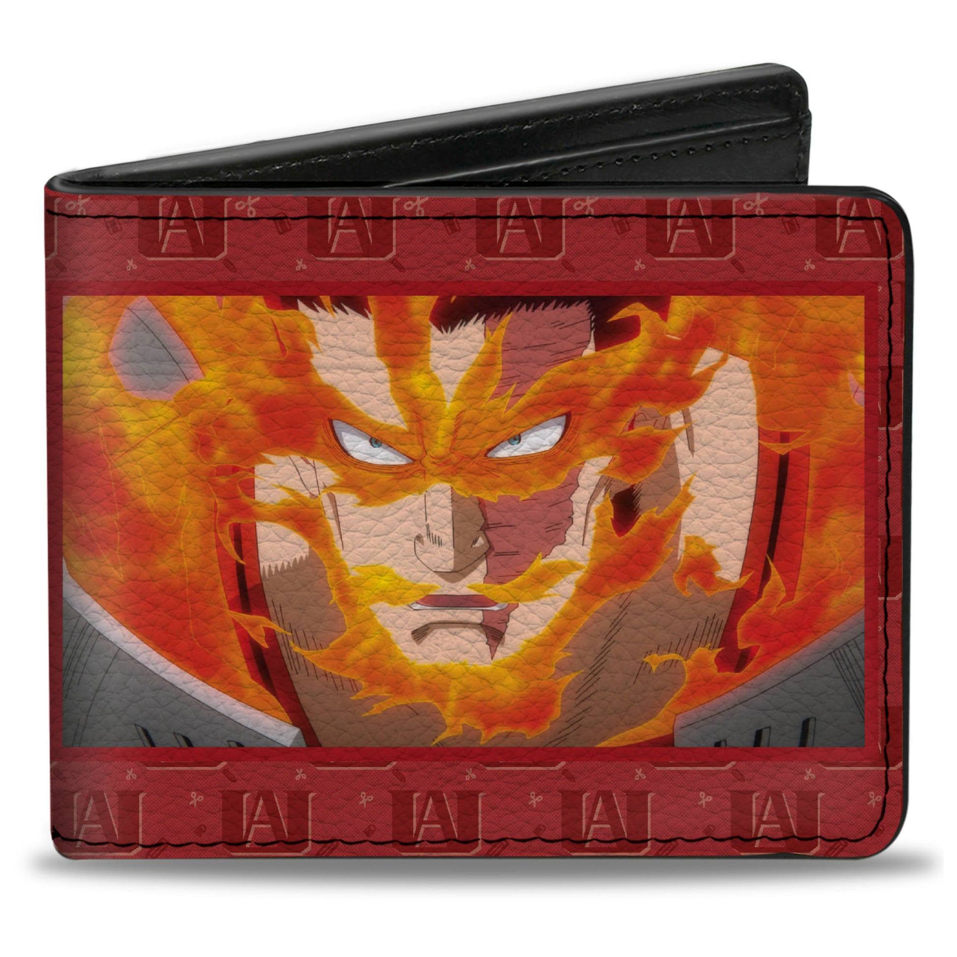 Bi-Fold Wallet - MY HERO ACADEMIA Endeavor Hell Flame Pose Reds Bi-Fold Wallets My Hero Academia