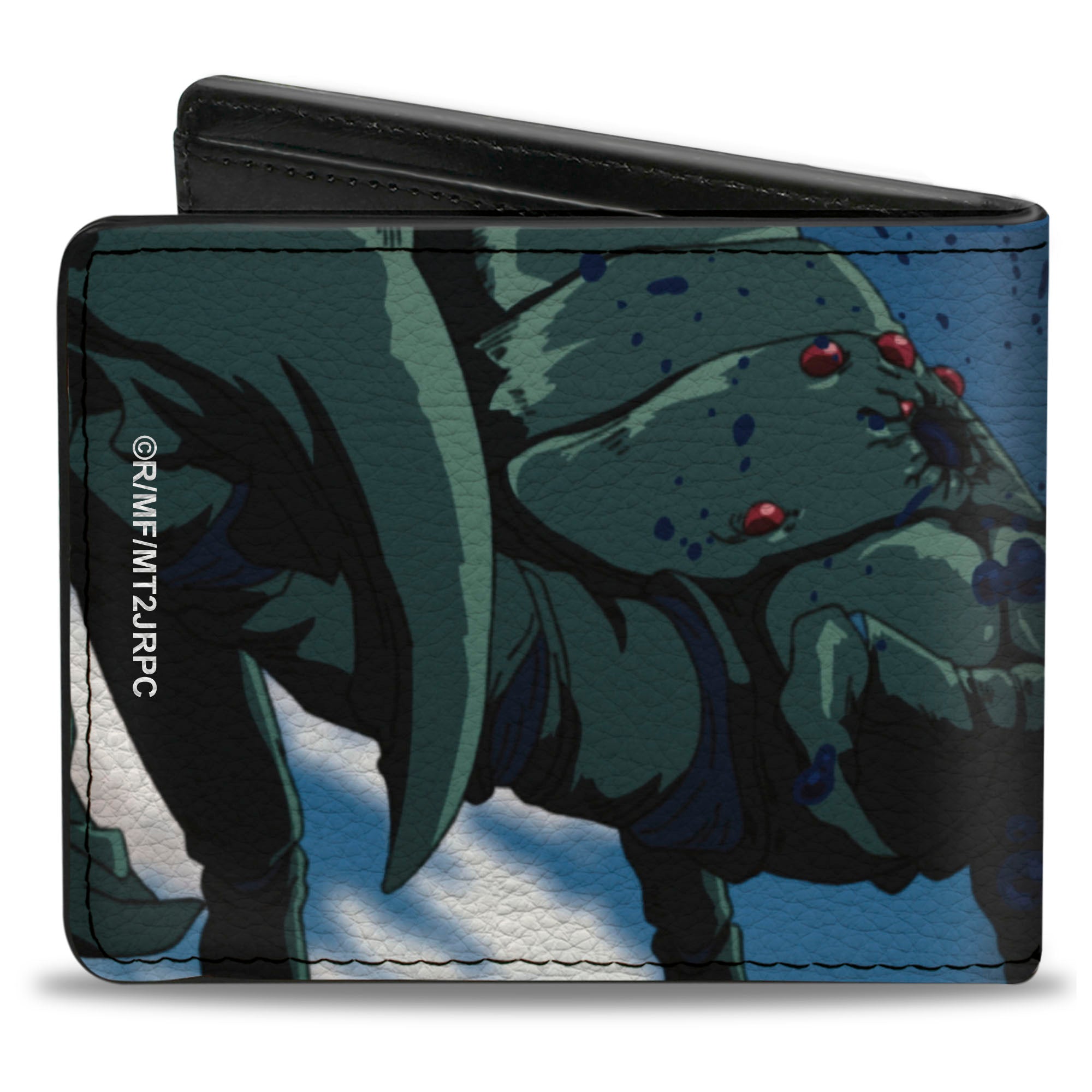 Bi-Fold Wallet - MUSHOKU TENSEI Elinalise Dragonroad Scorpion Battle Scene and Title Logo Bi-Fold Wallets Mushoku Tensei Jobless Reincarnation