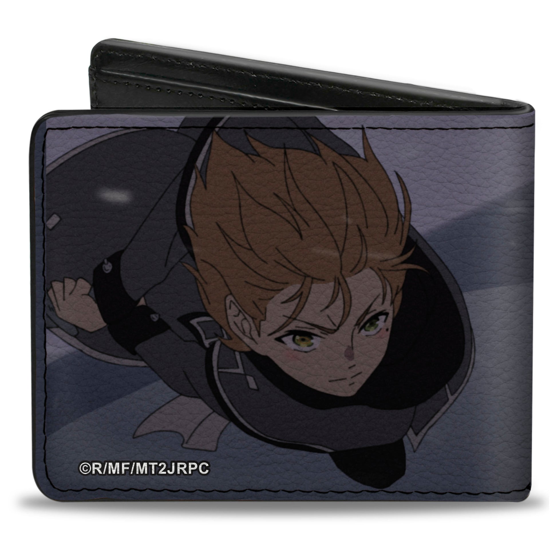 Bi-Fold Wallet - MUSHOKU TENSEI Rudeus Greyrat Desert Journey Scene and Title Logo Bi-Fold Wallets Mushoku Tensei Jobless Reincarnation