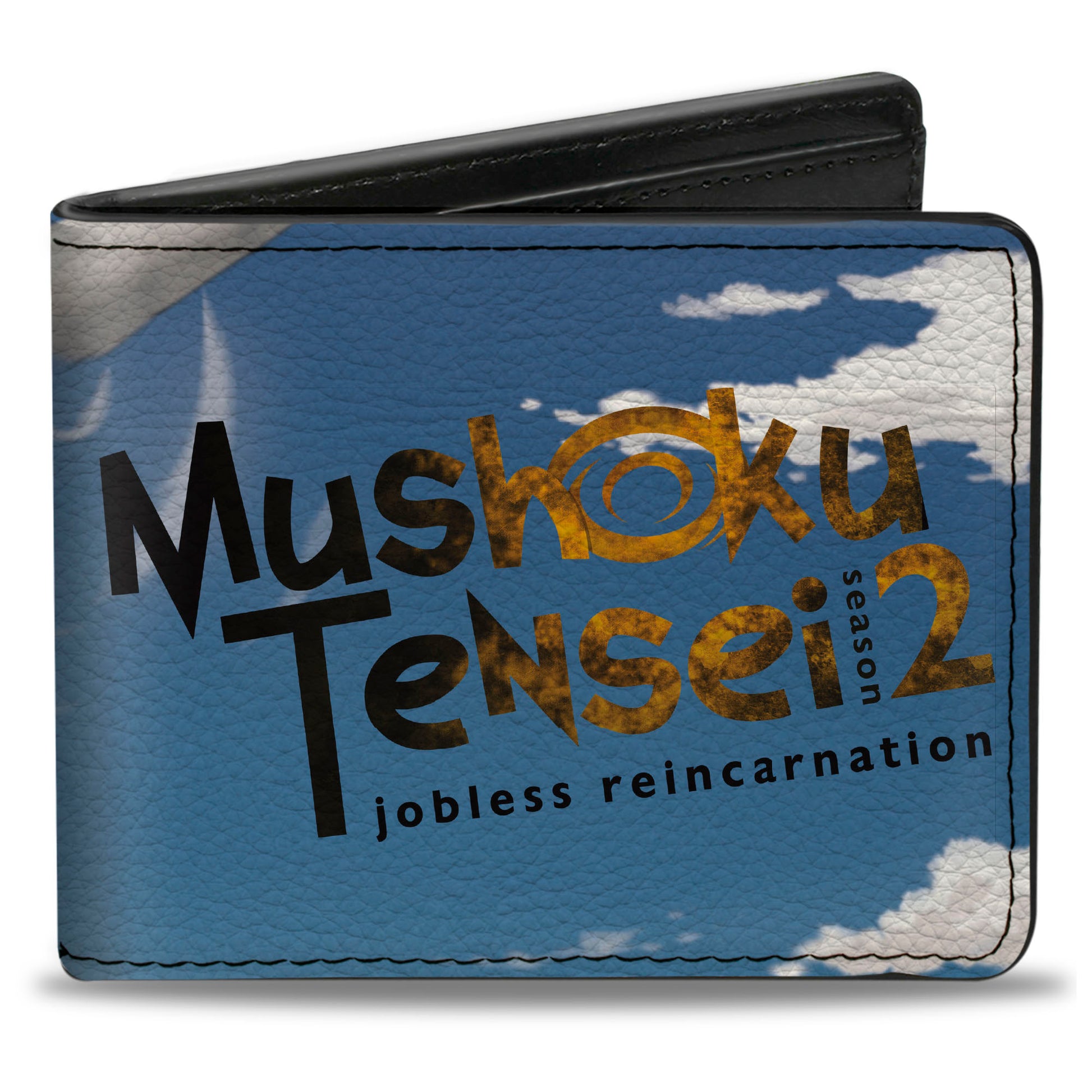 Bi-Fold Wallet - MUSHOKU TENSEI Rudeus Greyrat Aqua Heartia Scene and Title Logo Bi-Fold Wallets Mushoku Tensei Jobless Reincarnation