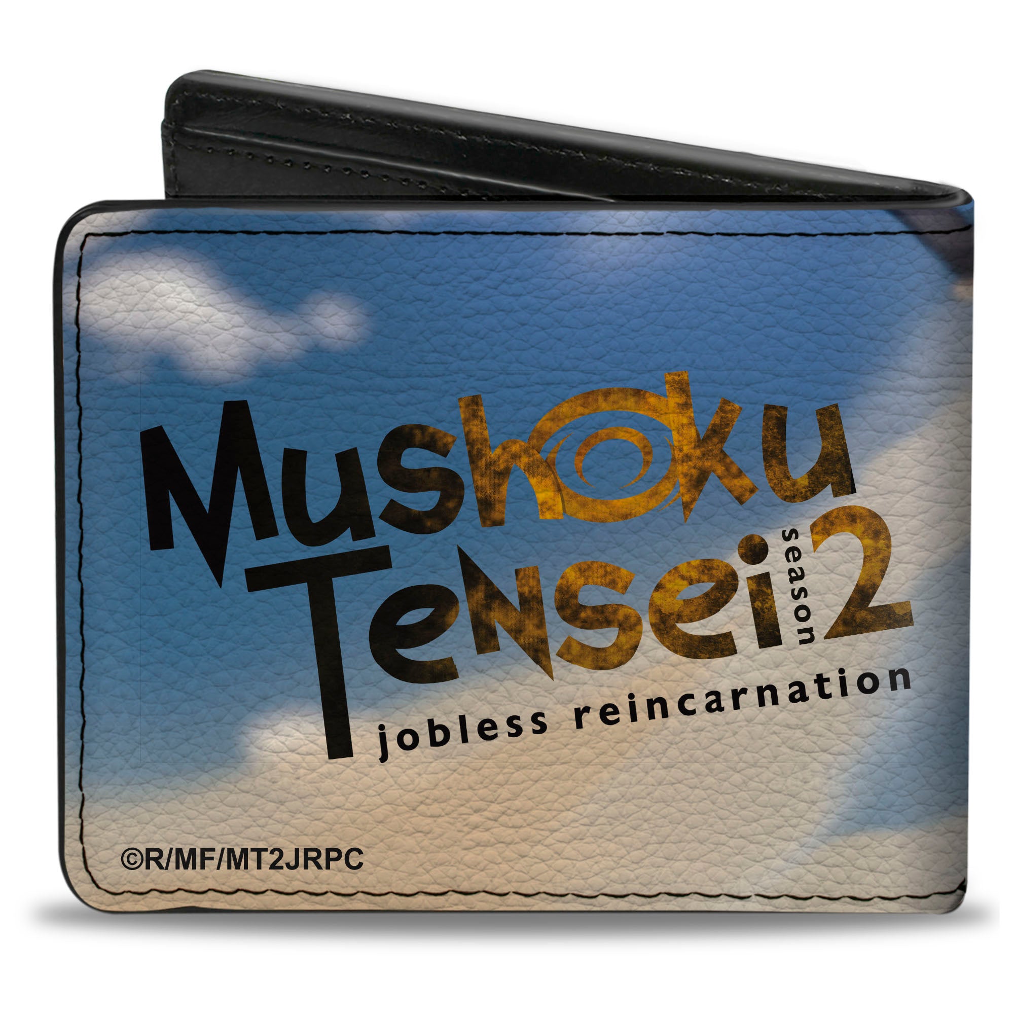 Bi-Fold Wallet - MUSHOKU TENSEI Rudeus Greyrat Action Scene and Title Logo Bi-Fold Wallets Mushoku Tensei Jobless Reincarnation