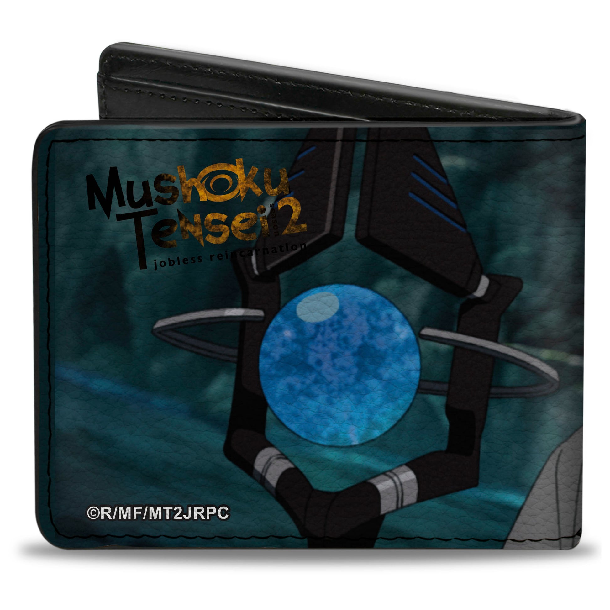 Bi-Fold Wallet - Mushoku Tensei Rudeus Greyrat Aqua Heartia Close-Up Bi-Fold Wallets Mushoku Tensei Jobless Reincarnation