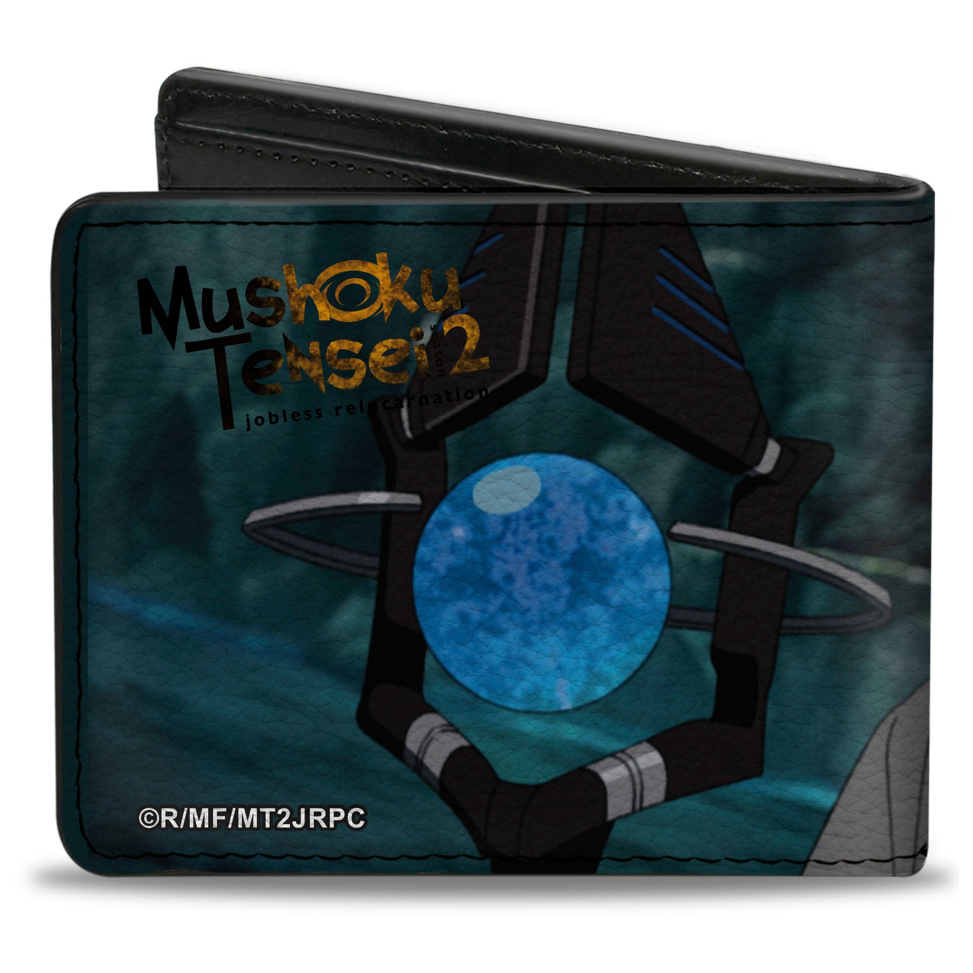 Bi-Fold Wallet - Mushoku Tensei Rudeus Greyrat Aqua Heartia Close-Up Bi-Fold Wallets Mushoku Tensei Jobless Reincarnation