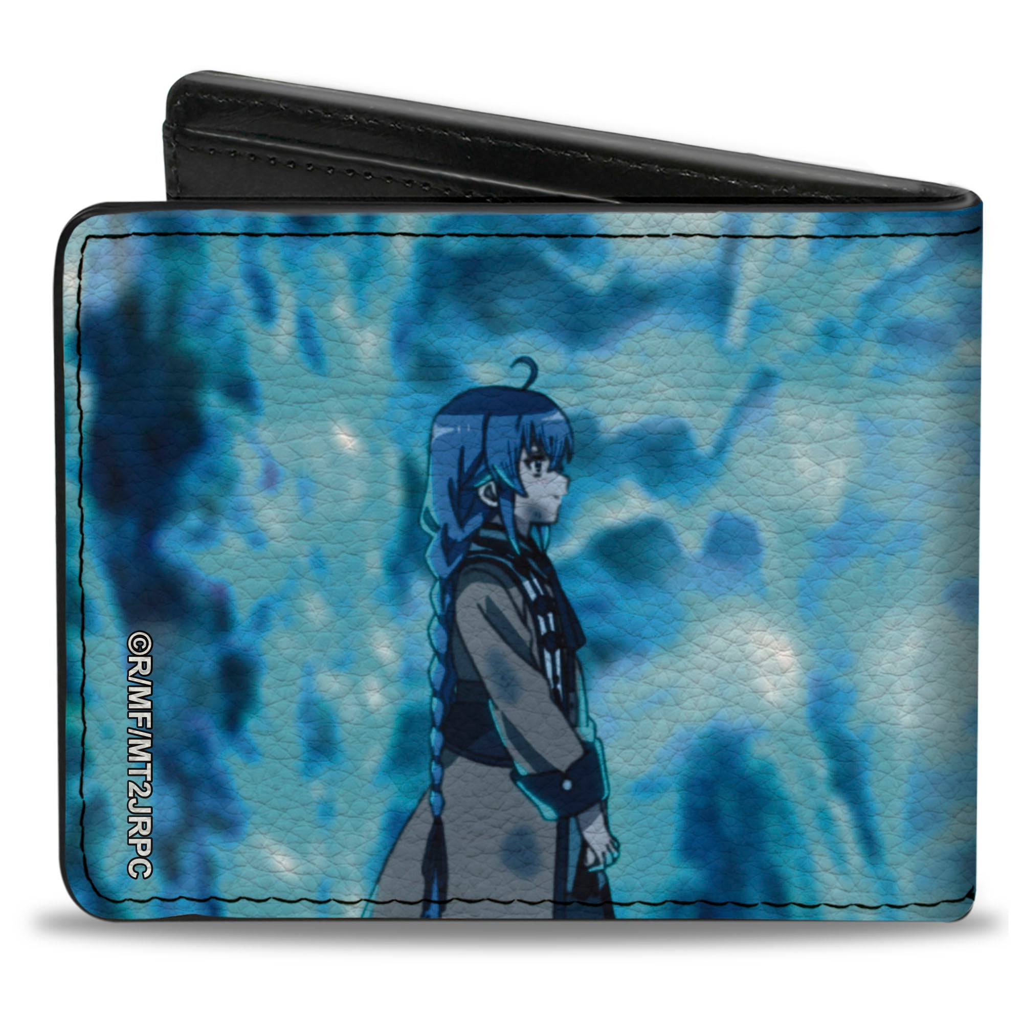 Bi-Fold Wallet - Mushoku Tensei Rudeus and Roxy Scene Blues Bi-Fold Wallets Mushoku Tensei Jobless Reincarnation