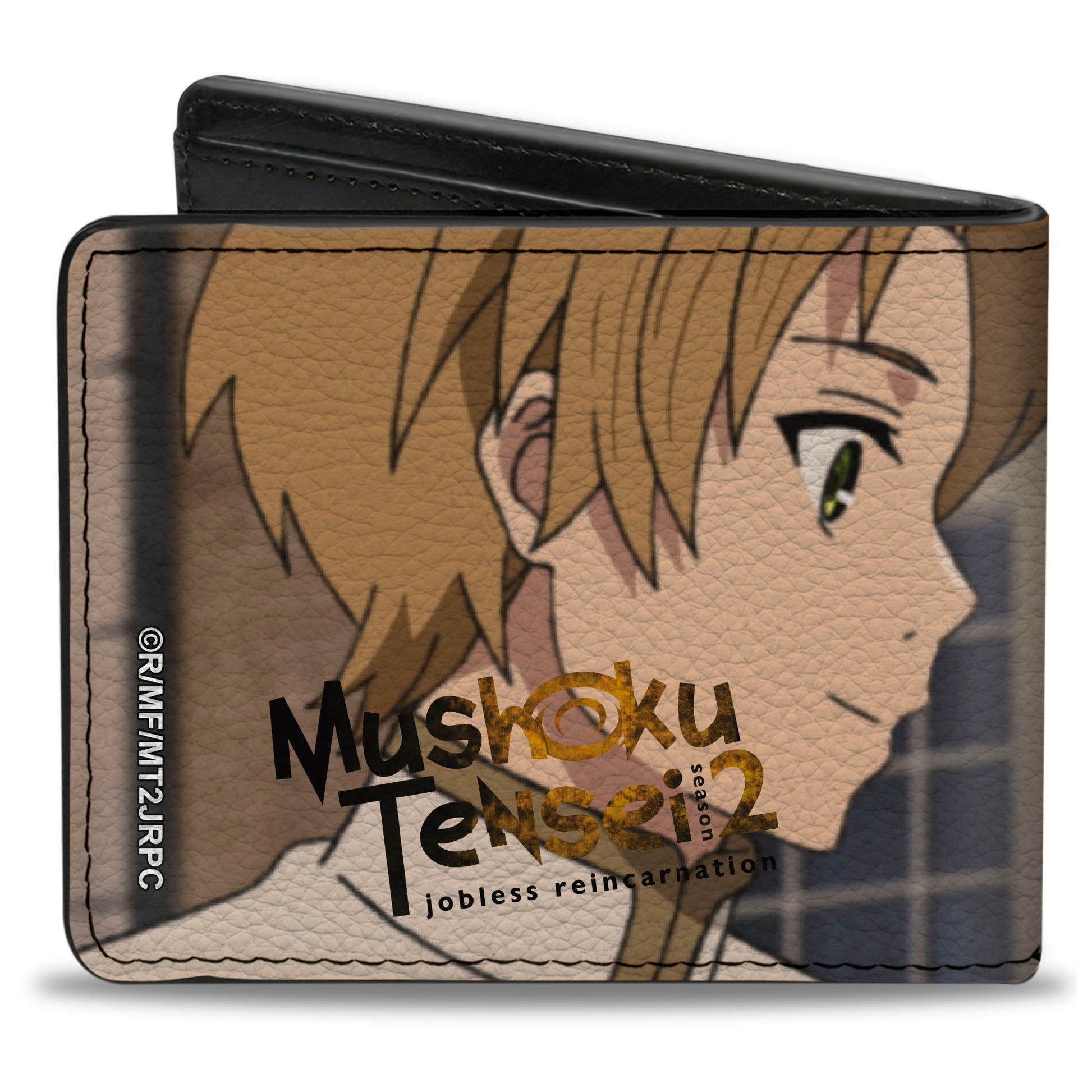 Bi-Fold Wallet - Mushoku Tensei Rudeus Greyrat and Sara Pose Bi-Fold Wallets Mushoku Tensei Jobless Reincarnation