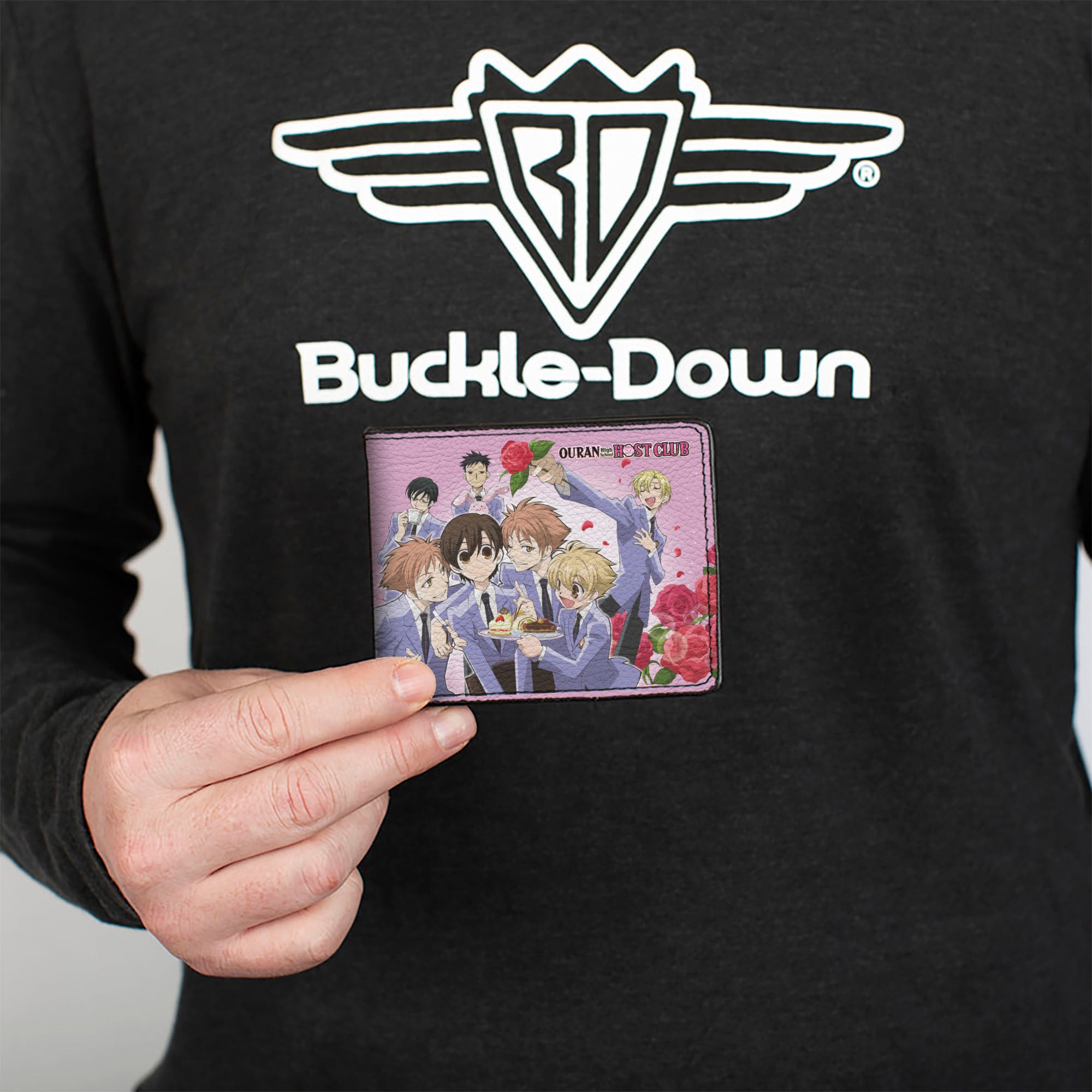 Bi-Fold Wallet - OURAN HIGH SCHOOL HOST CLUB Character Rose Scenes Bi-Fold Wallets Ouran High School Host Club
