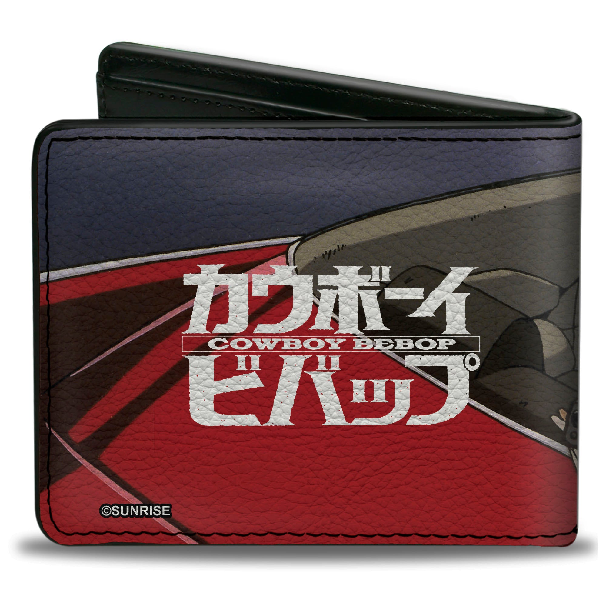 Bi-Fold Wallet - COWBOY BEBOP Faye Valentine Shooting Scene and Title Logo Bi-Fold Wallets Crunchyroll