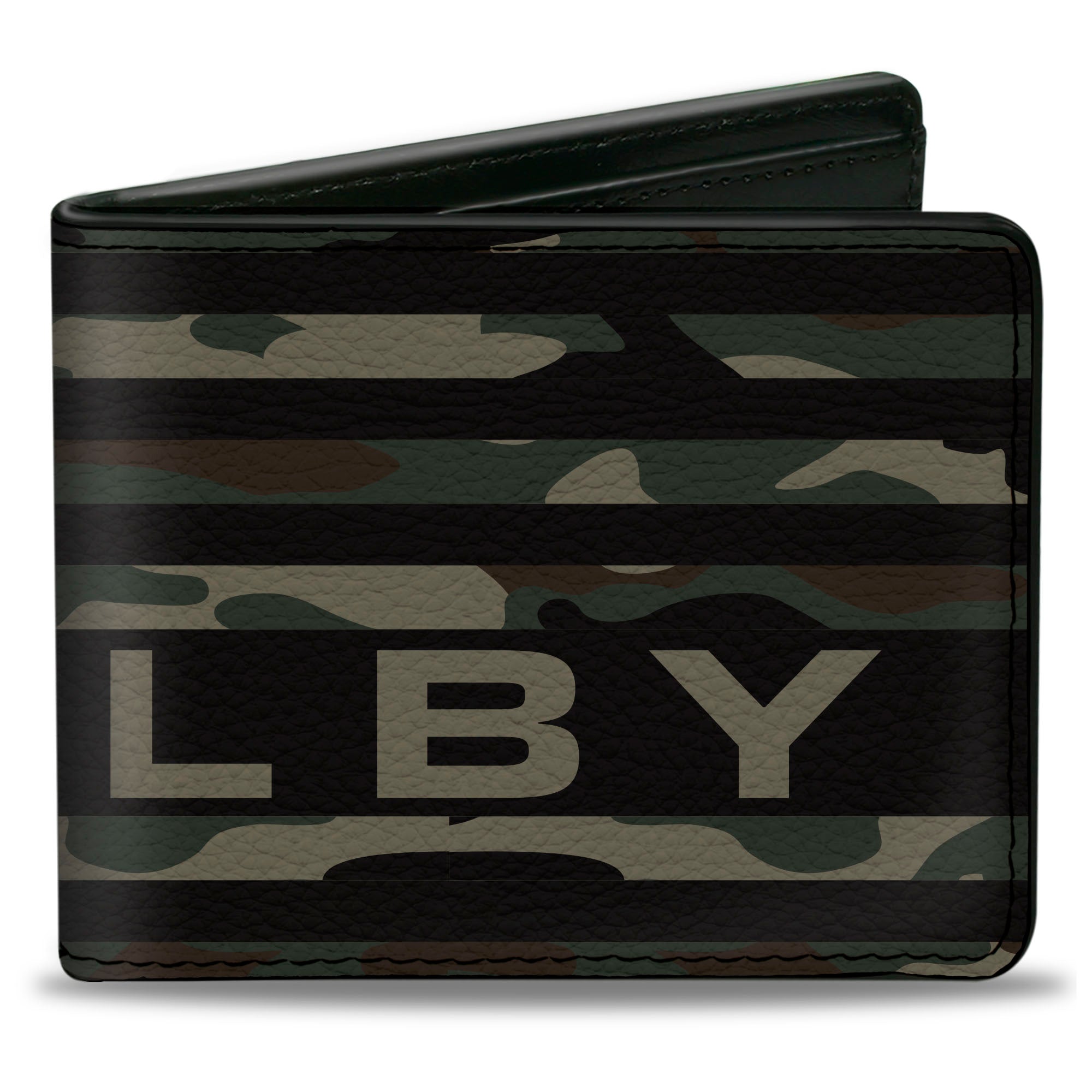 Bi-Fold Wallet - Carroll Shelby SHELBY Stretch Americana Camo Olive/Black Bi-Fold Wallets Shelby