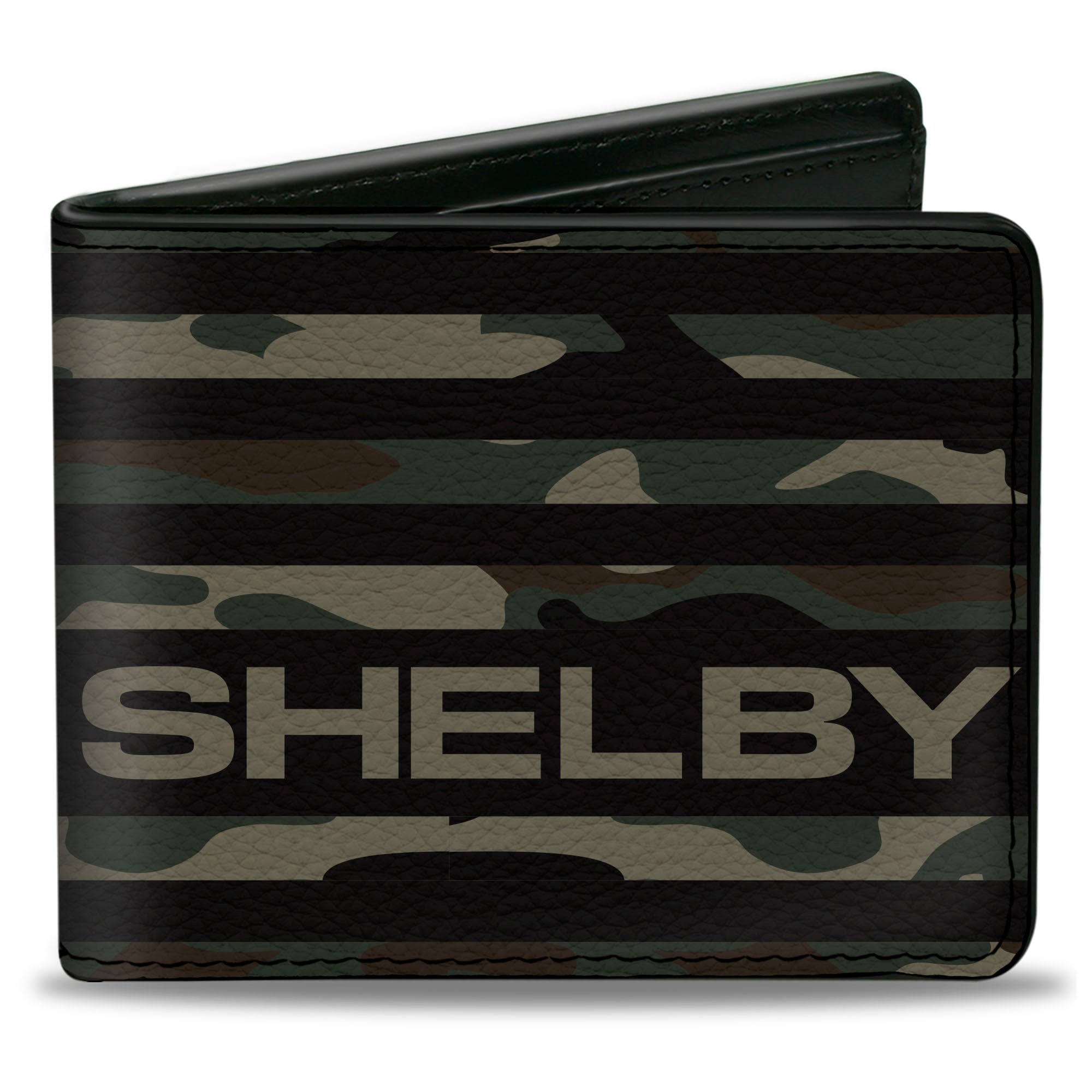 Bi-Fold Wallet - Carroll Shelby SHELBY Americana Camo Olive/Black Bi-Fold Wallets Shelby
