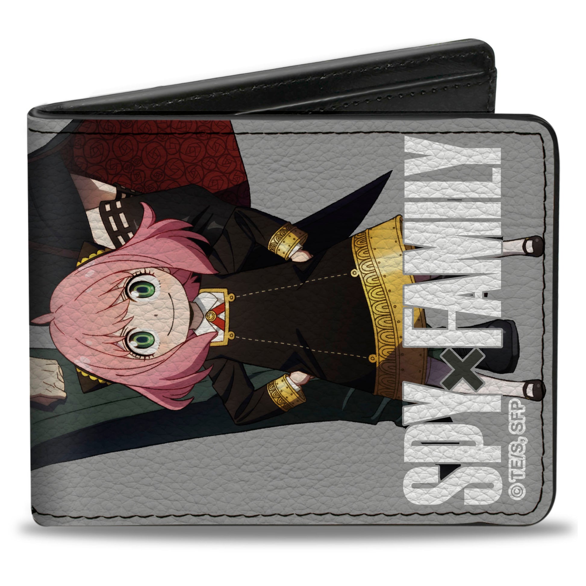 Bi-Fold Wallet - SPY x FAMILY Forger Family Group Pose and Gray/White Bi-Fold Wallets Spy x Family