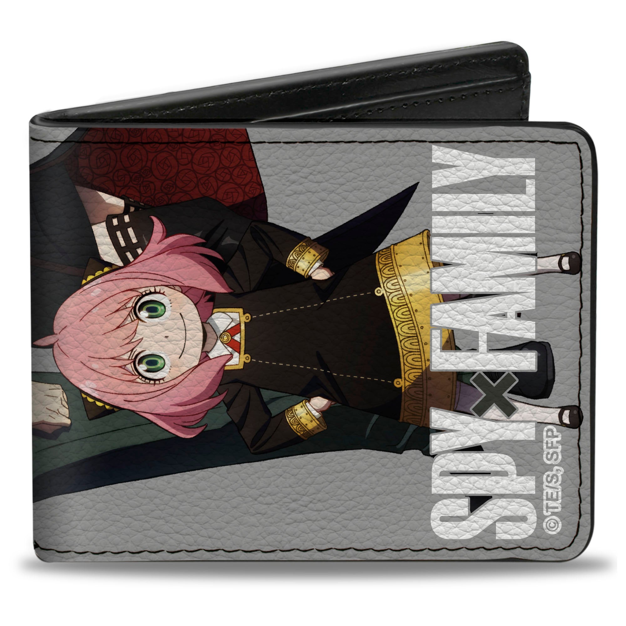 Bi-Fold Wallet - SPY x FAMILY Forger Family Group Pose and Gray/White Bi-Fold Wallets Spy x Family