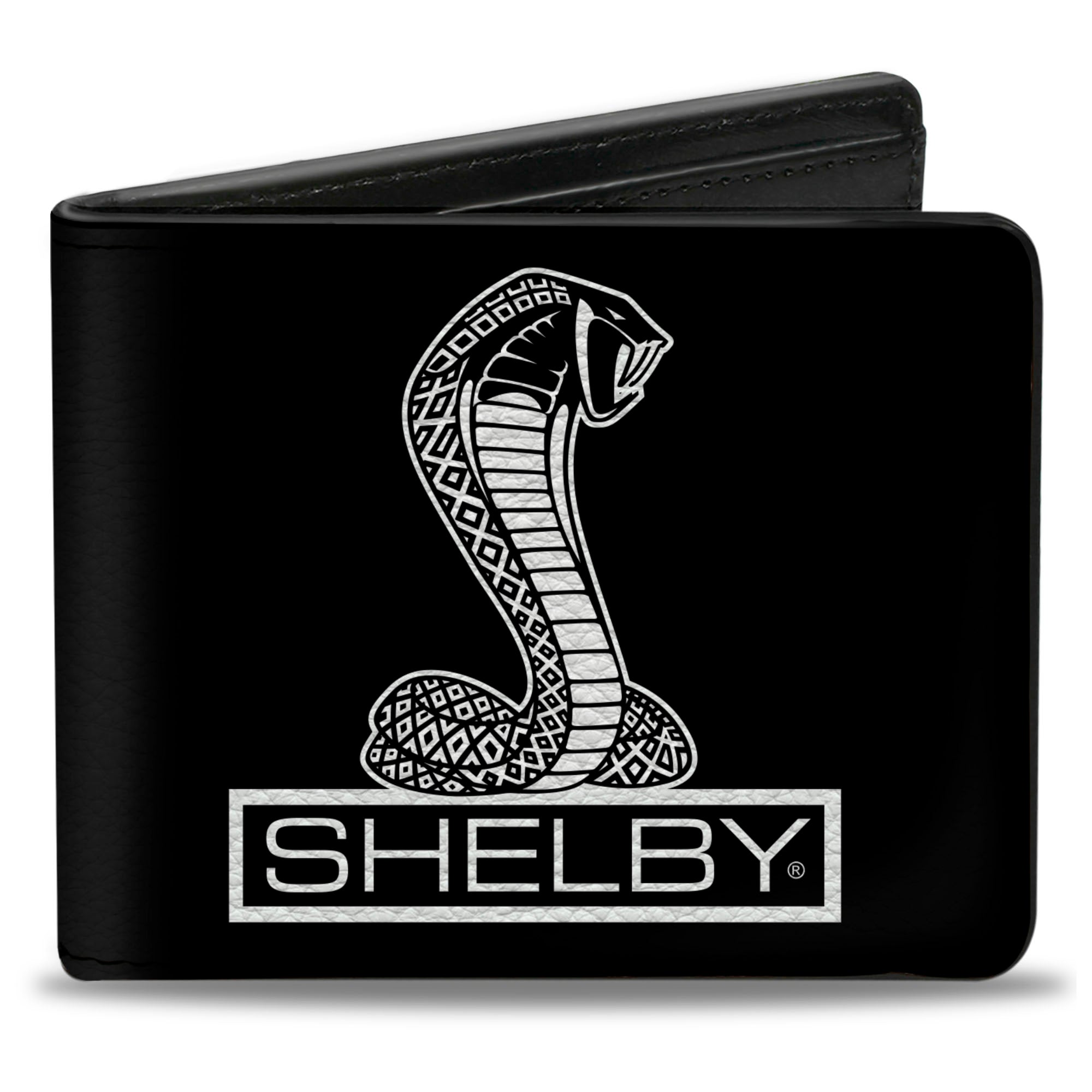 Bi-Fold Wallet - SHELBY Tiffany Box Black White Bi-Fold Wallets Shelby
