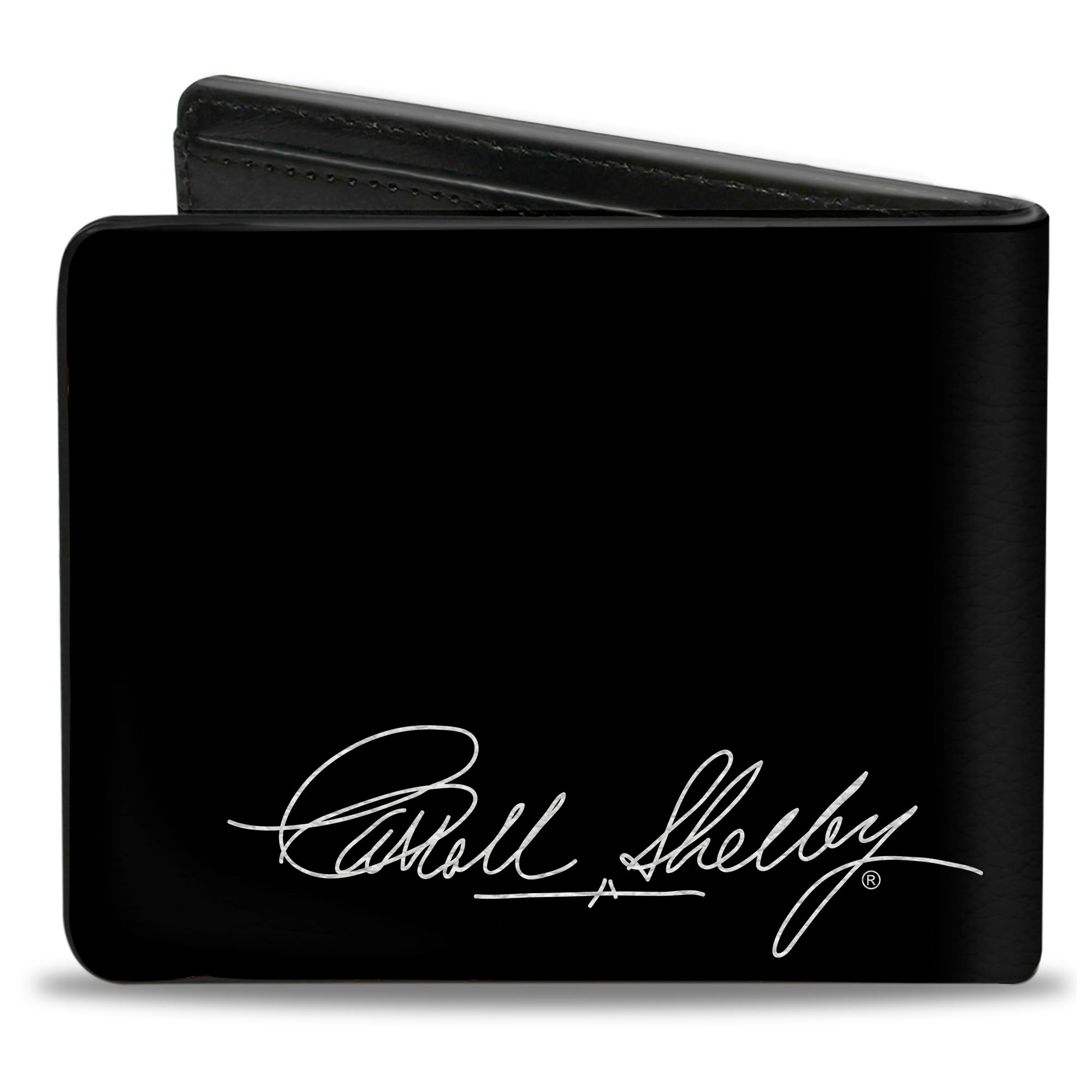Bi-Fold Wallet - SHELBY Tiffany Split + Signature Black White Bi-Fold Wallets Shelby