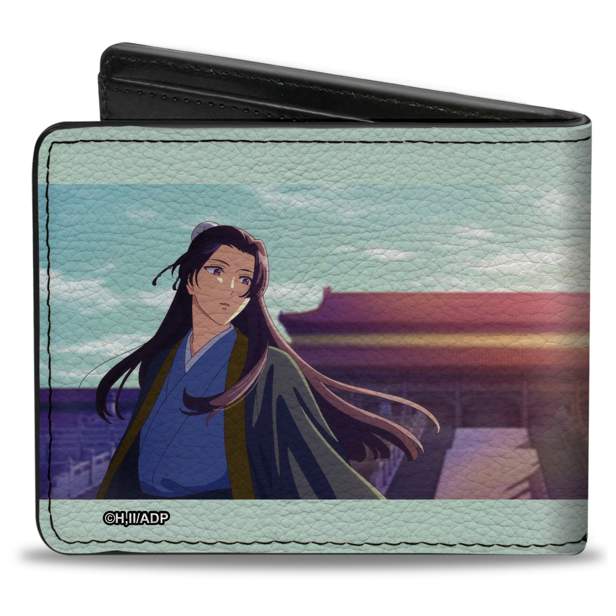 Bi-Fold Wallet - THE APOTHECARY DIARIES Jinshi Pose and Title Logo Bi-Fold Wallets The Apothecary Diaries