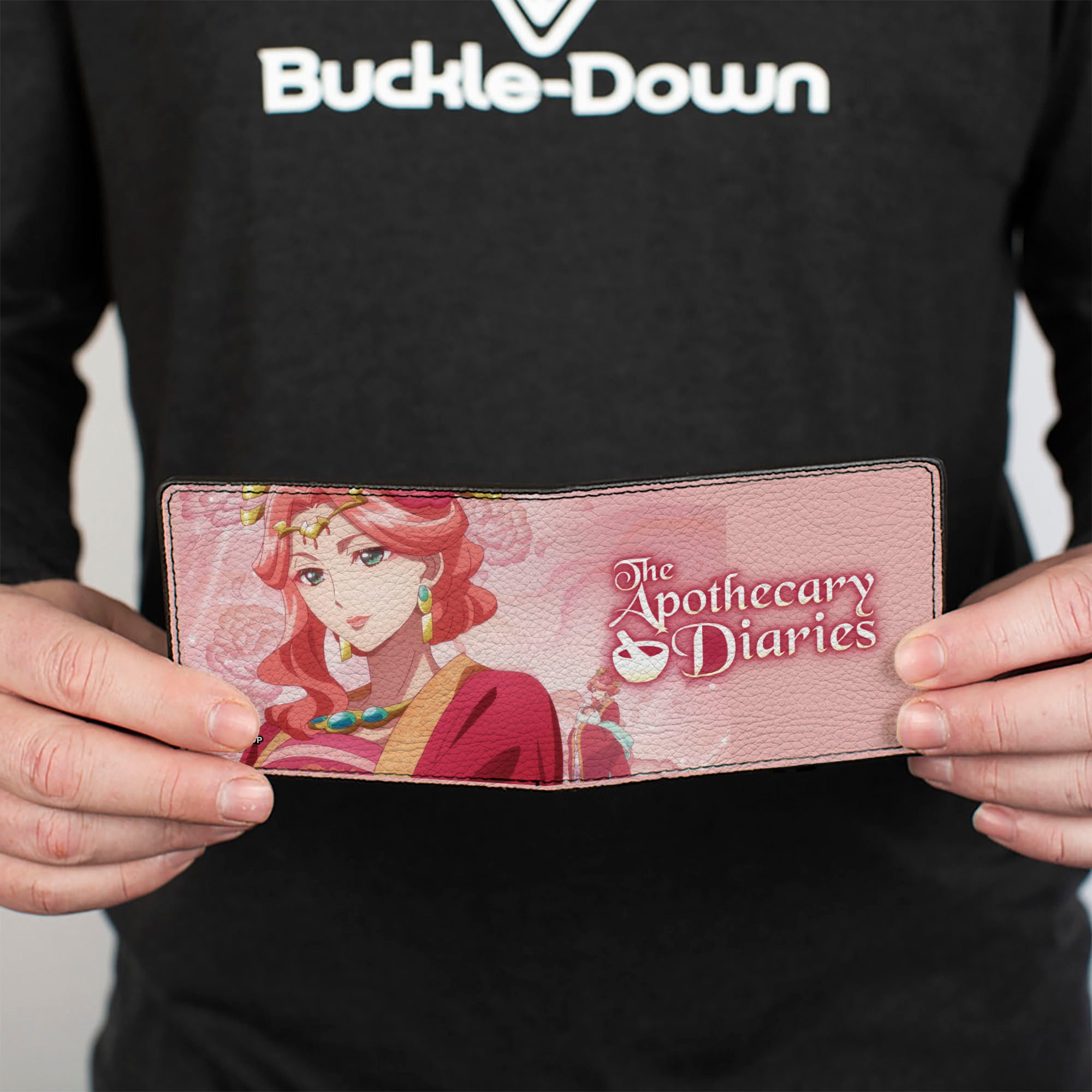 Bi-Fold Wallet - THE APOTHECARY DIARIES Gyokuyo Pose and Title Logo Pinks Bi-Fold Wallets Demon Slayer