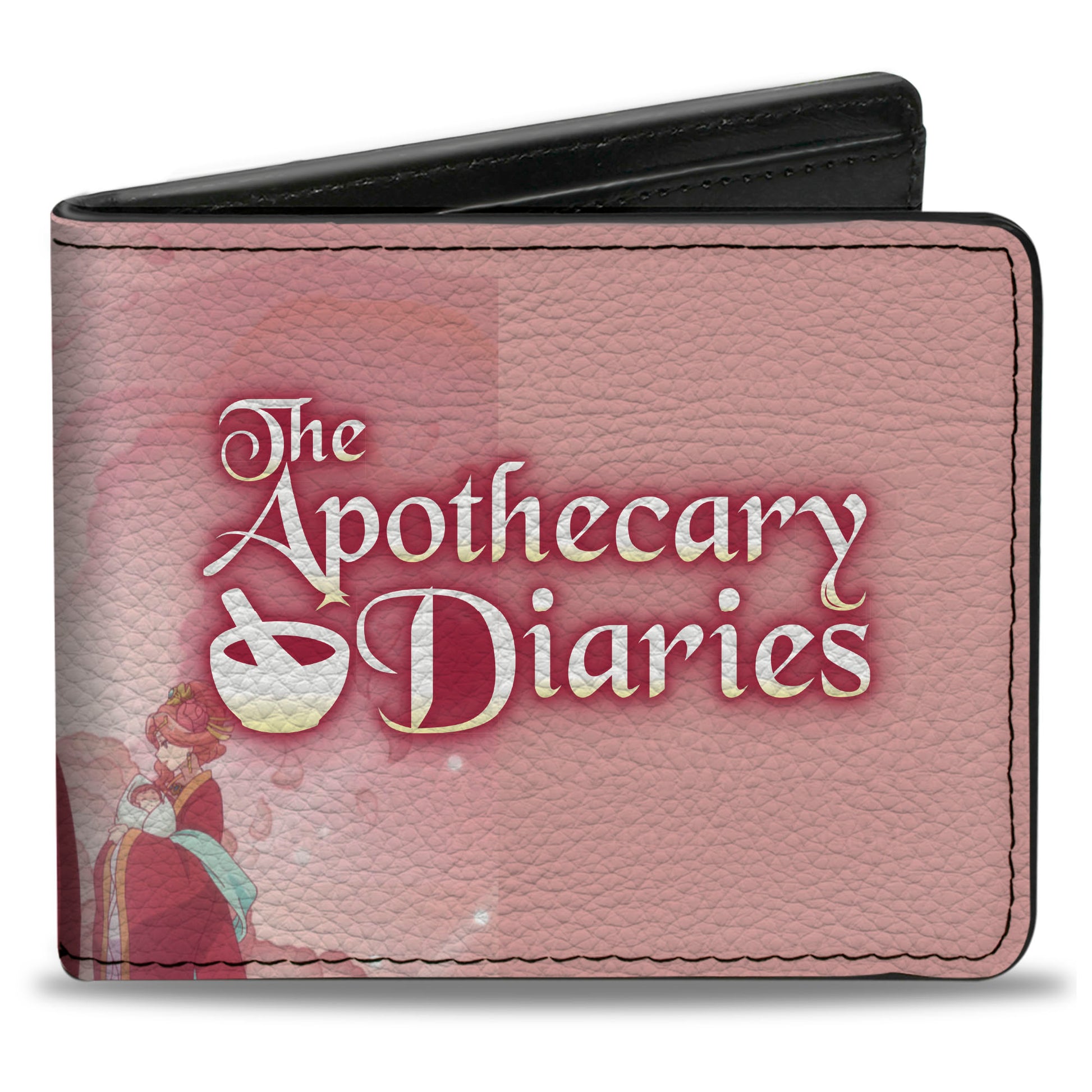 Bi-Fold Wallet - THE APOTHECARY DIARIES Gyokuyo Pose and Title Logo Pinks Bi-Fold Wallets Demon Slayer