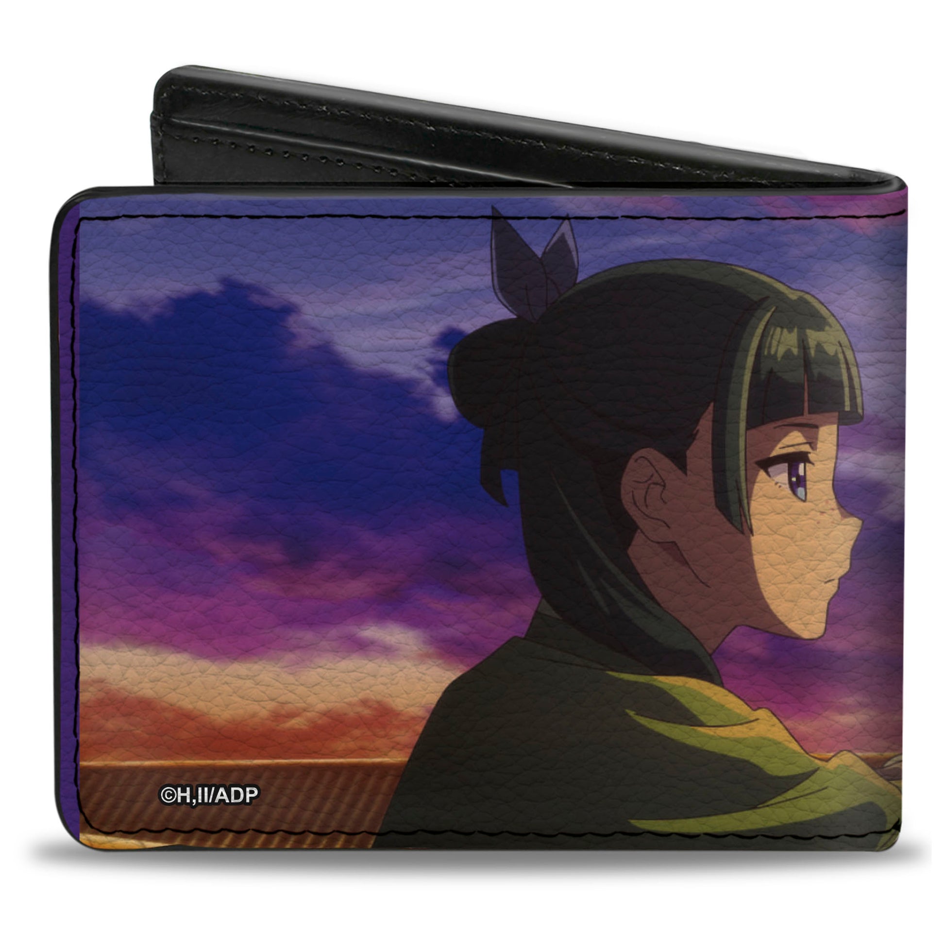 Bi-Fold Wallet - THE APOTHECARY DIARIES Maomao Sunset Pose and Title Logo Bi-Fold Wallets The Apothercary Diaries