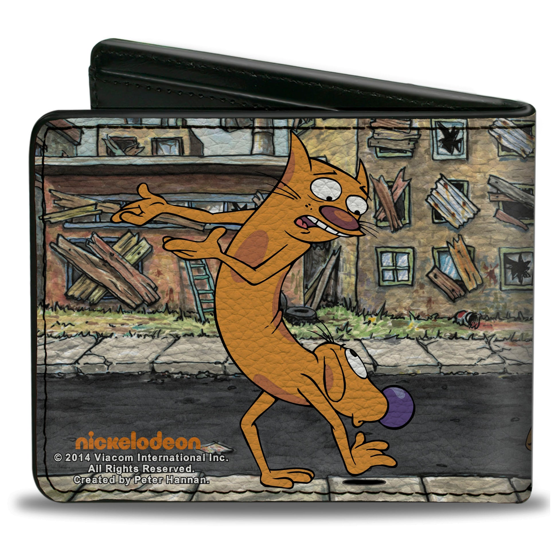 Bi-Fold Wallet - CATDOG Let's Go This Way Poses Bi-Fold Wallets CatDog