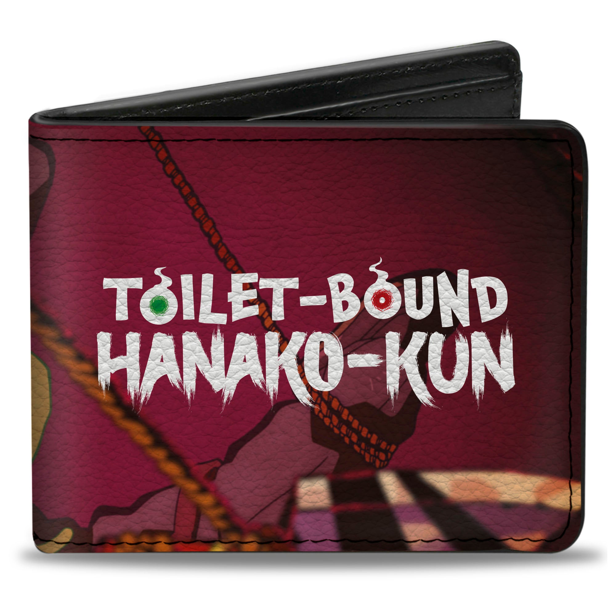 Bi-Fold Wallet - TOILET-BOUND HANAKO-KUN Silencing Scene and Title Logo