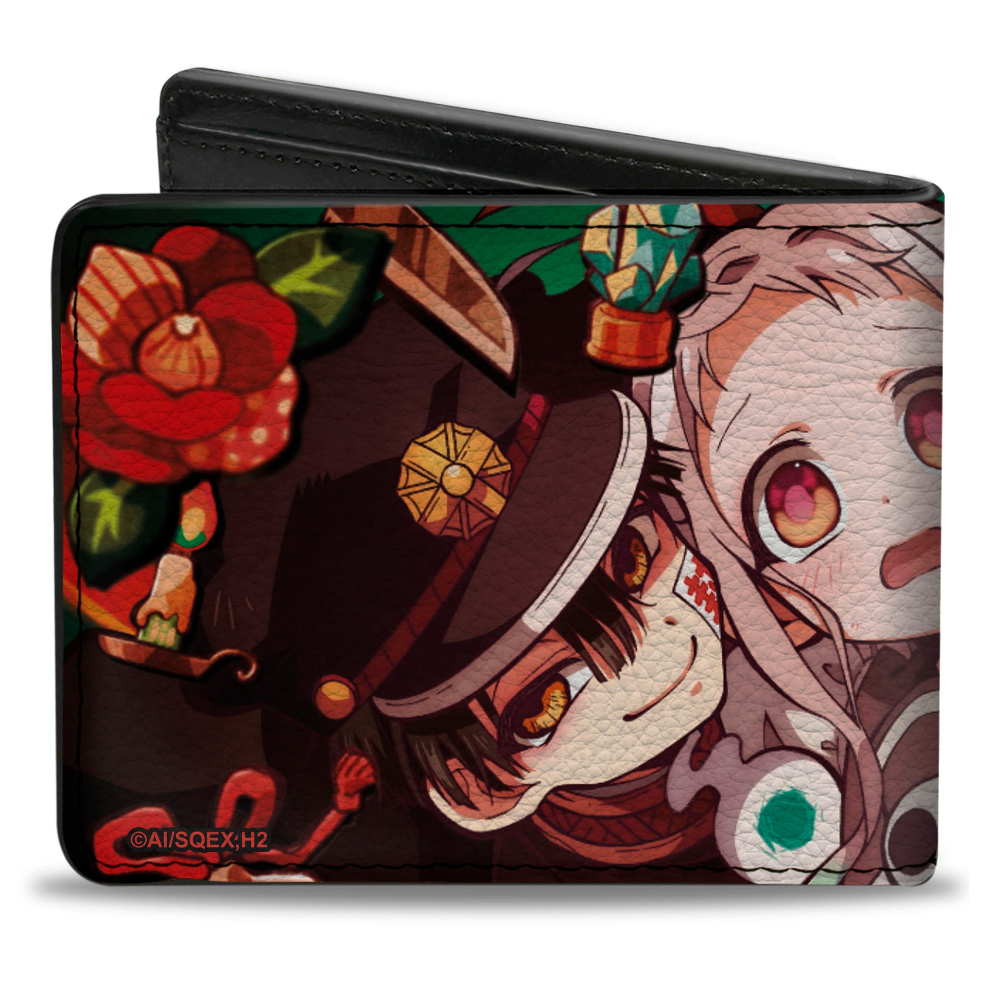 Bi-Fold Wallet - TOILET-BOUND HANAKO-KUN Three Character Group Pose Bi-Fold Wallets Toilet-Bound Hanako-Kun