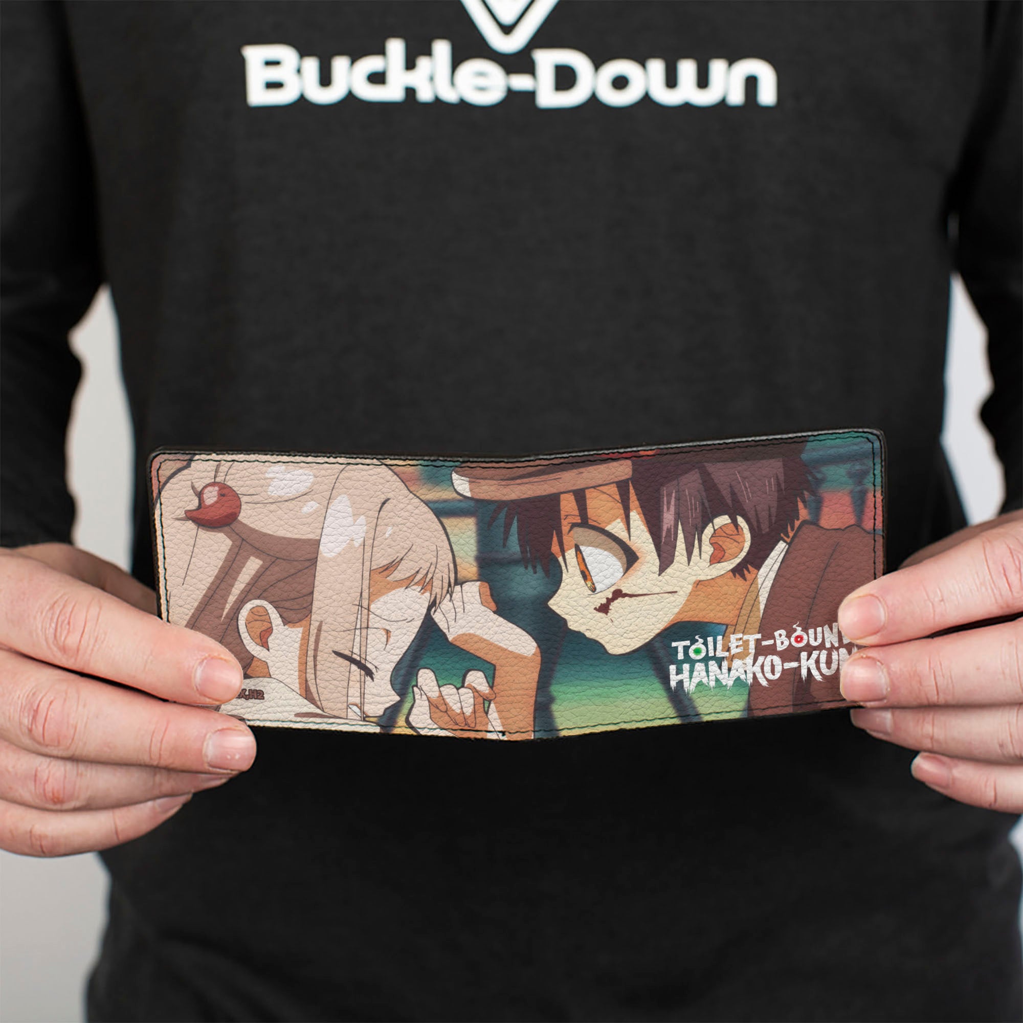 Bi-Fold Wallet - TOILET-BOUND HANAKO-KUN Nene and Hanako-Kun Scene Bi-Fold Wallets Toilet-Bound Hanako-Kun
