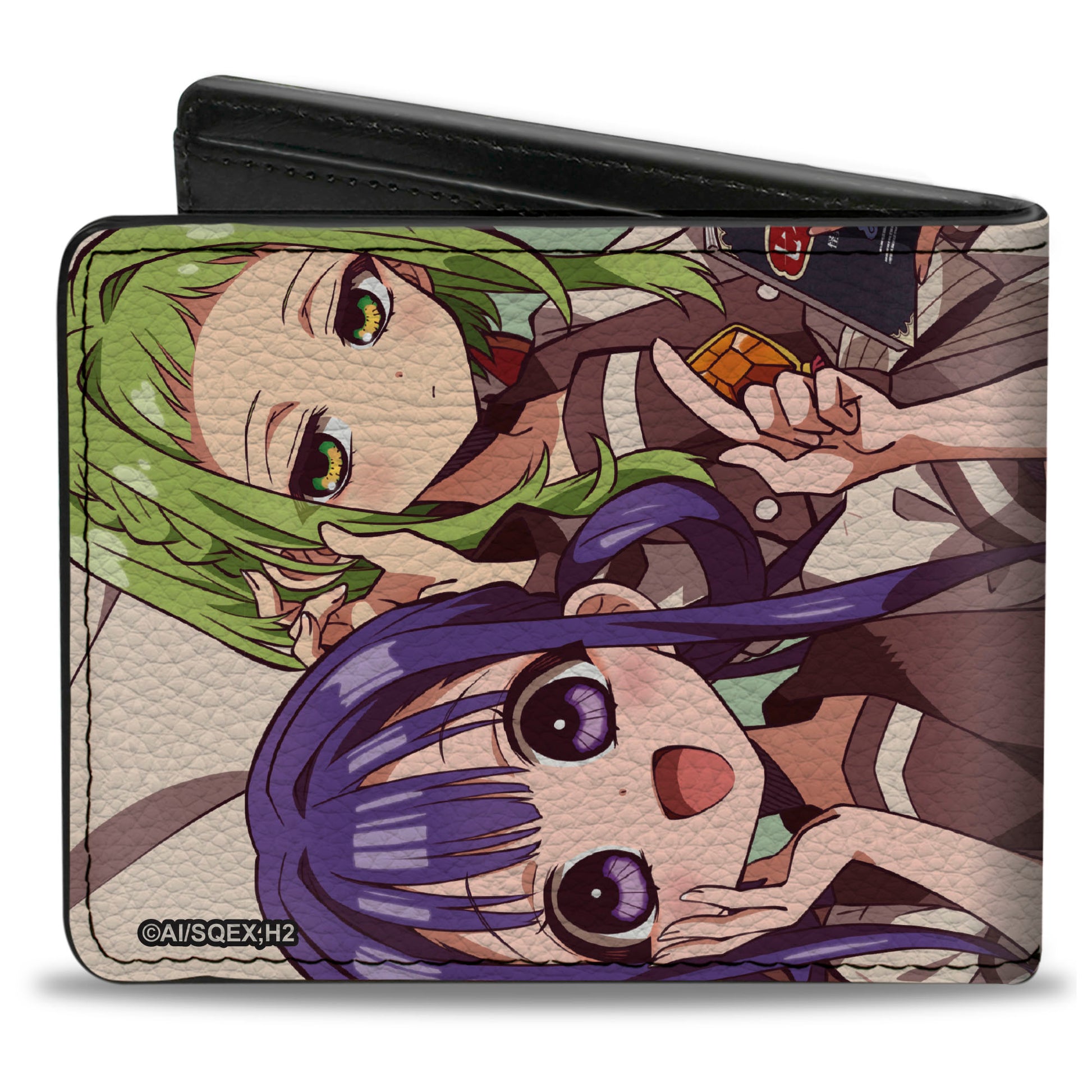 Bi-Fold Wallet - AFTER-SCHOOL HANAKO-KUN Three Character Group Pose and Title Logo Bi-Fold Wallets After-School Hanako-Kun