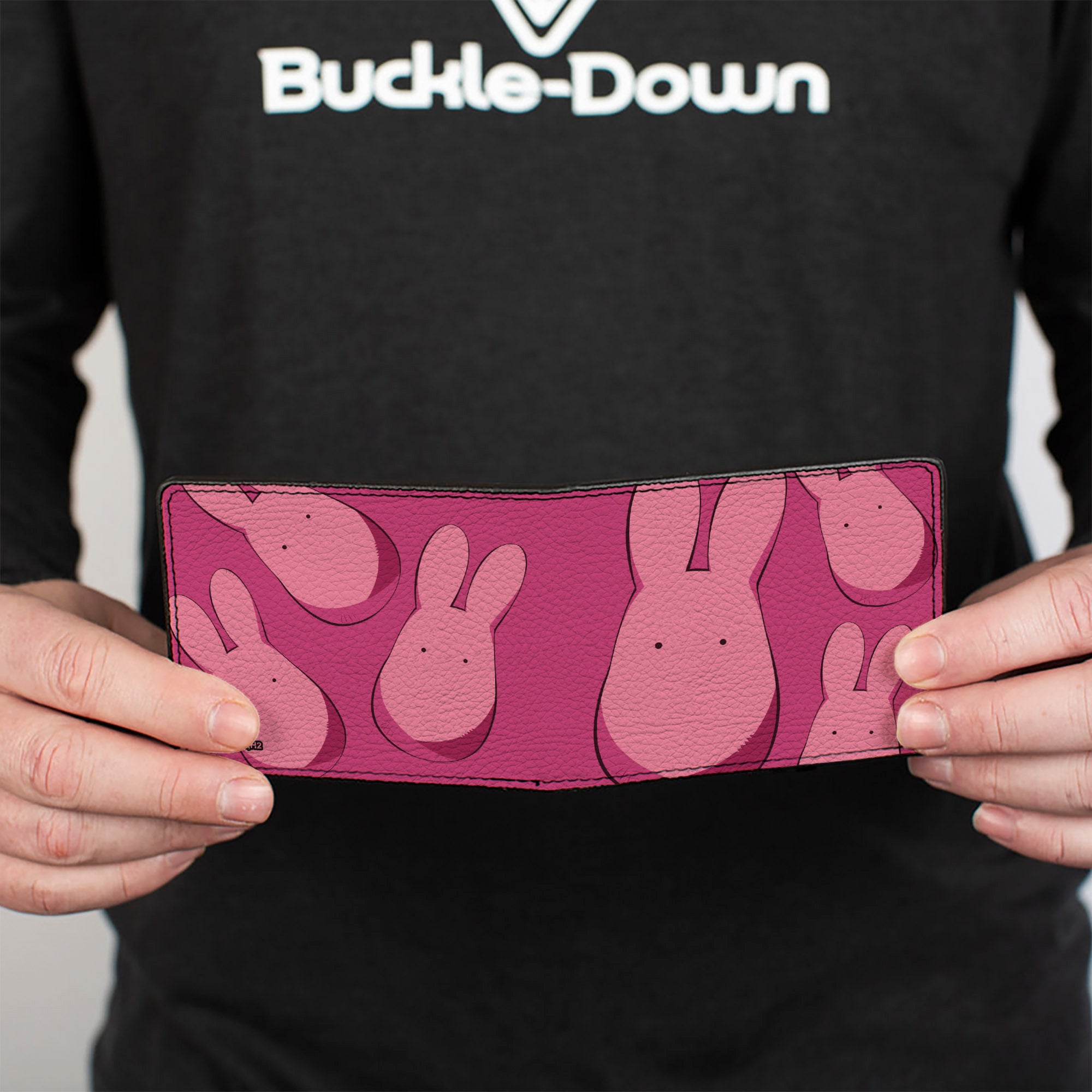 Bi-Fold Wallet - After-School Hanako-Kun Mokke Scattered Pinks Bi-Fold Wallets After-School Hanako-Kun