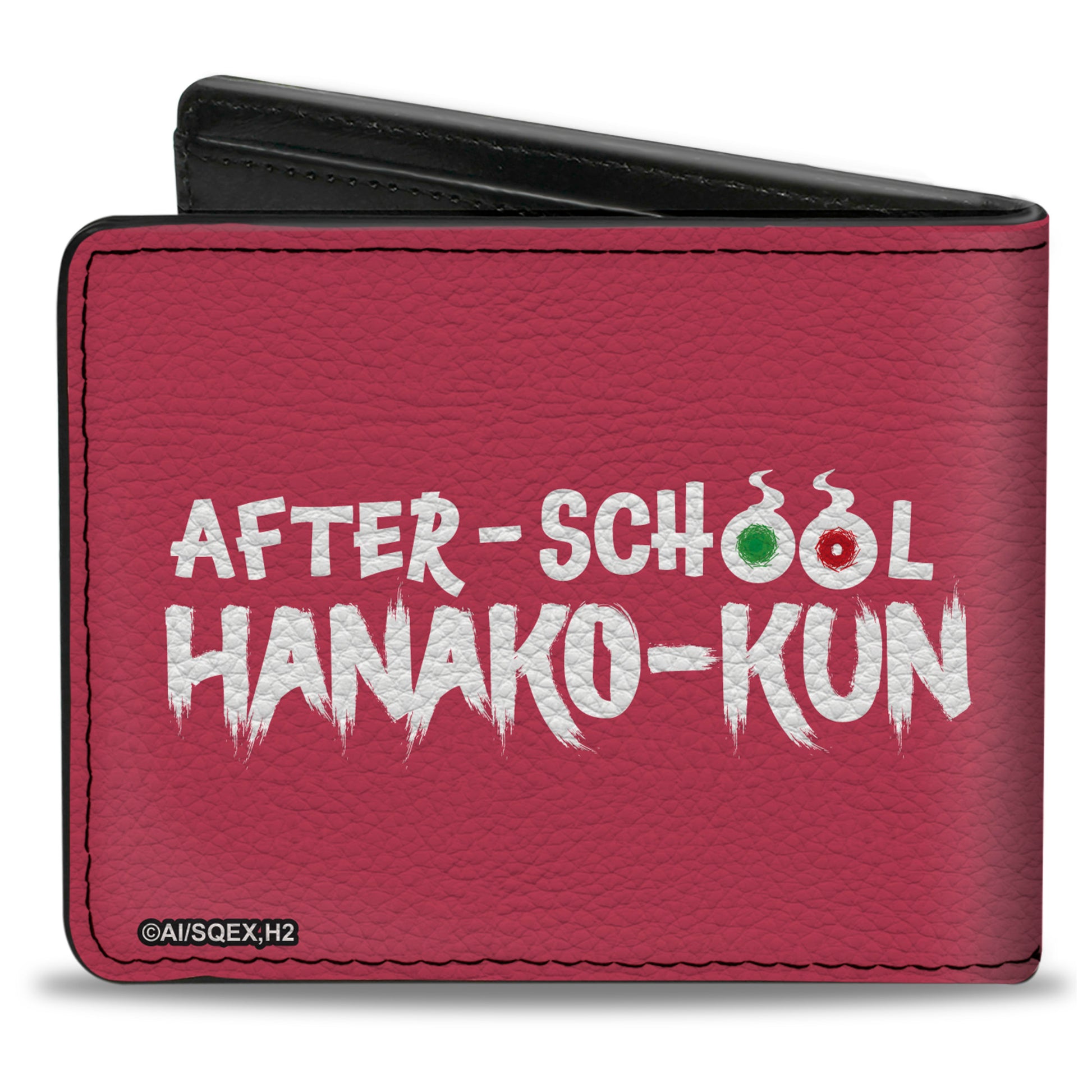 Bi-Fold Wallet - AFTER-SCHOOL HANAKO-KUN Yako Pose and Title Logo Pink Bi-Fold Wallets After-School Hanako-Kun