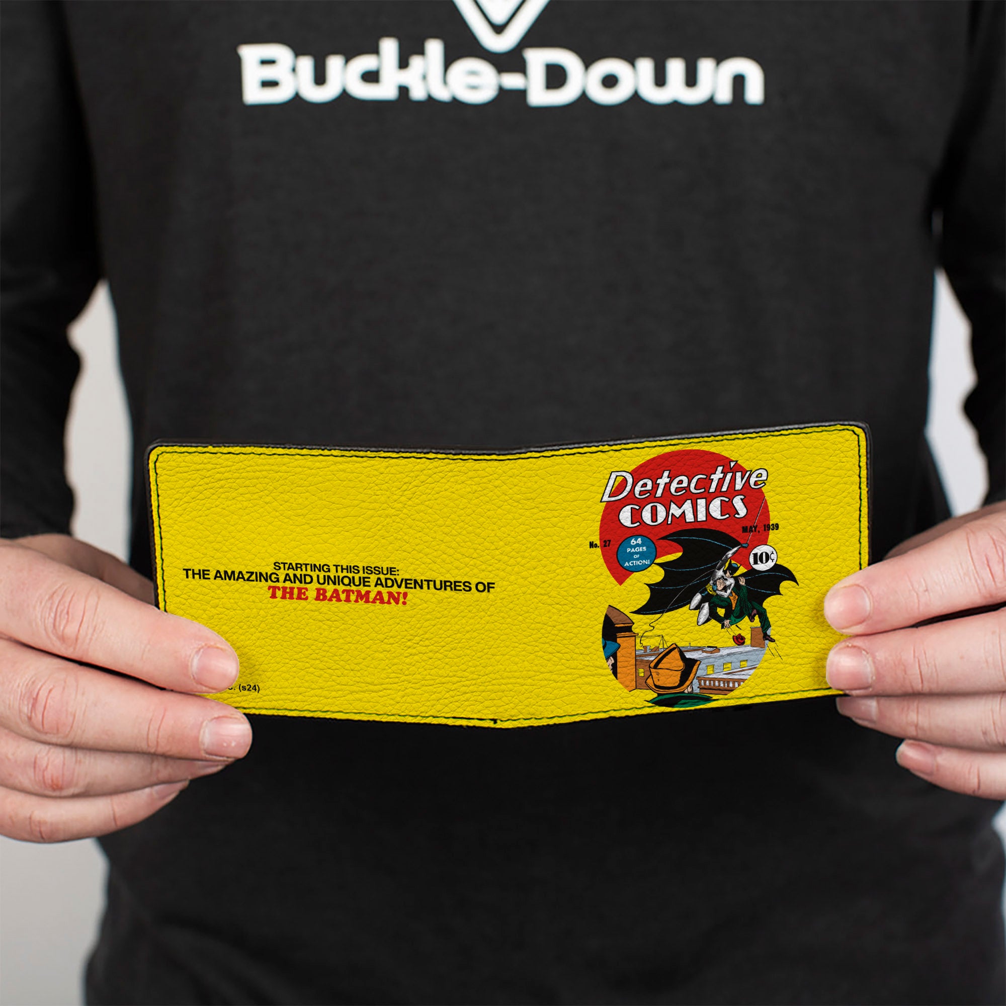 Bi-Fold Wallet - DC Comics Batman No. 27 Comic Cover Scene Yellow Bi-Fold Wallets DC Comics