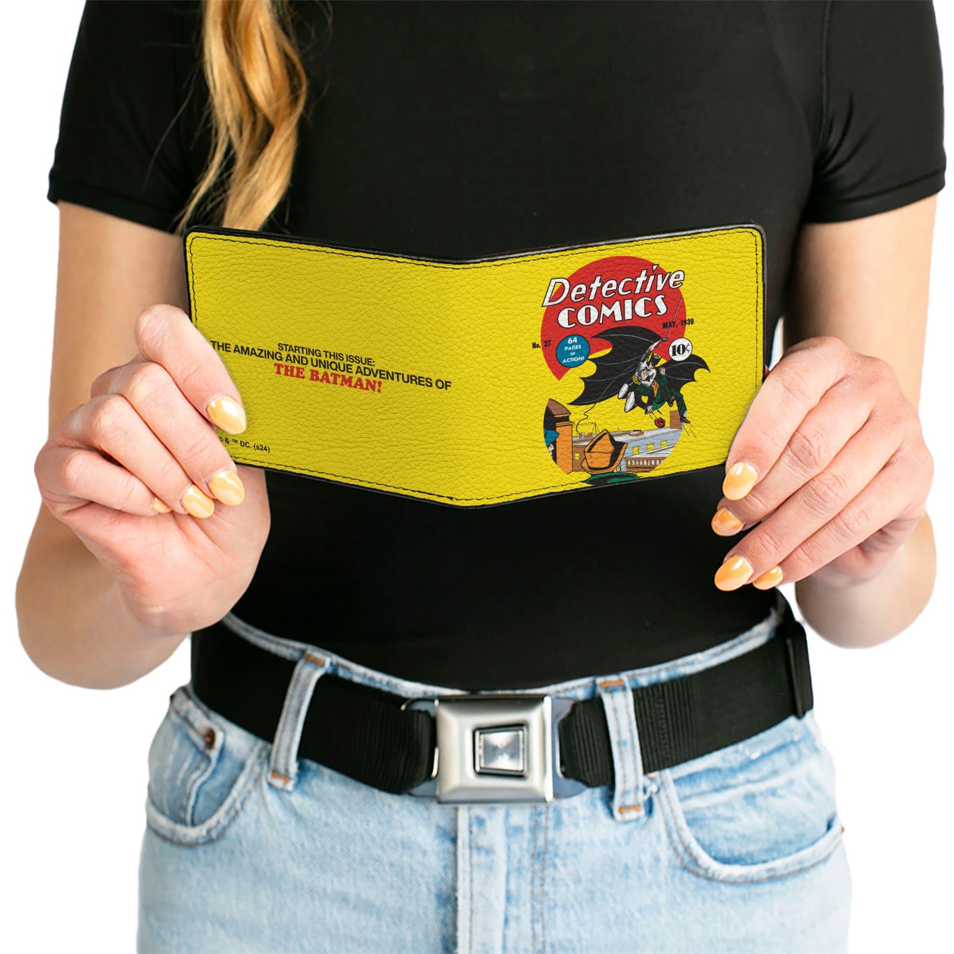 Bi-Fold Wallet - DC Comics Batman No. 27 Comic Cover Scene Yellow Bi-Fold Wallets DC Comics