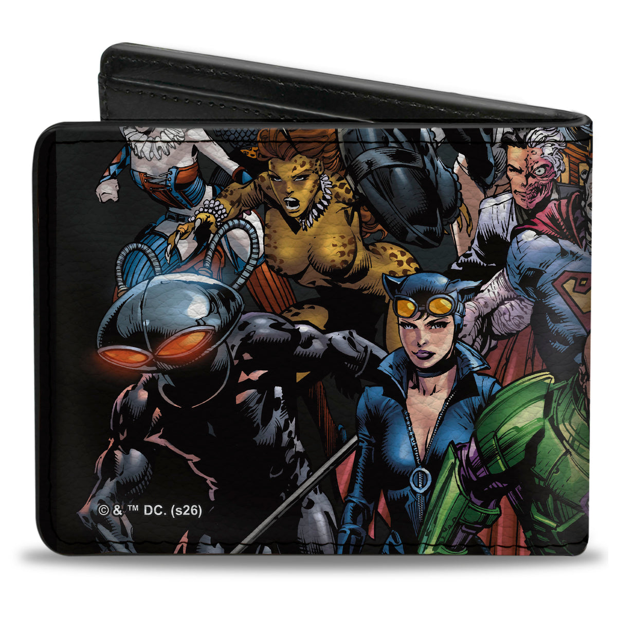 Bi-Fold Wallet - Justice League Forever Evil Villains Group Cover Pose Bi-Fold Wallets DC Comics