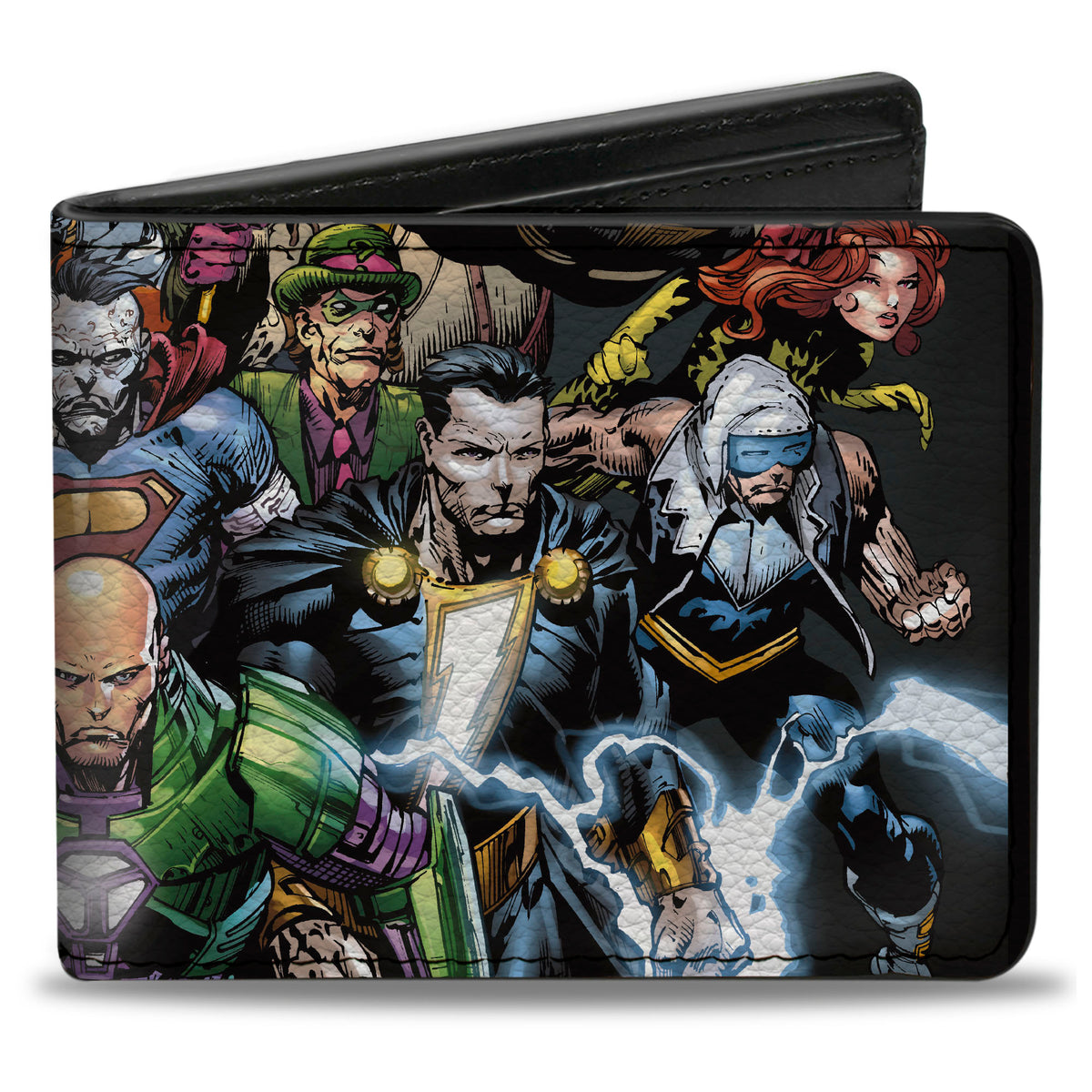 Bi-Fold Wallet - Justice League Forever Evil Villains Group Cover Pose Bi-Fold Wallets DC Comics
