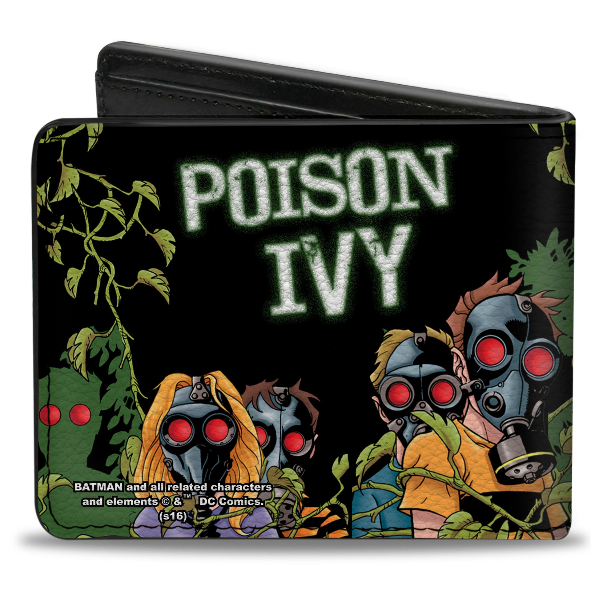Bi-Fold Wallet - POISON IVY w Gas Mask Ivy Detective Comics Issue #752 Cover Bi-Fold Wallets DC Comics
