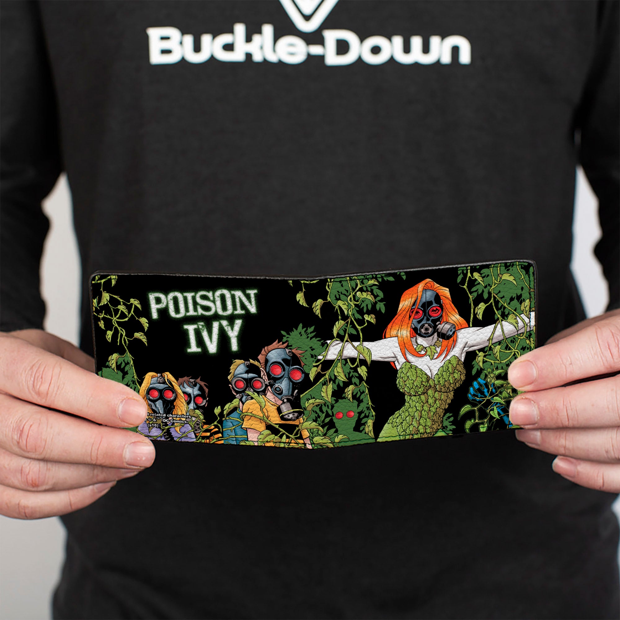 Bi-Fold Wallet - POISON IVY w Gas Mask Ivy Detective Comics Issue #752 Cover Bi-Fold Wallets DC Comics