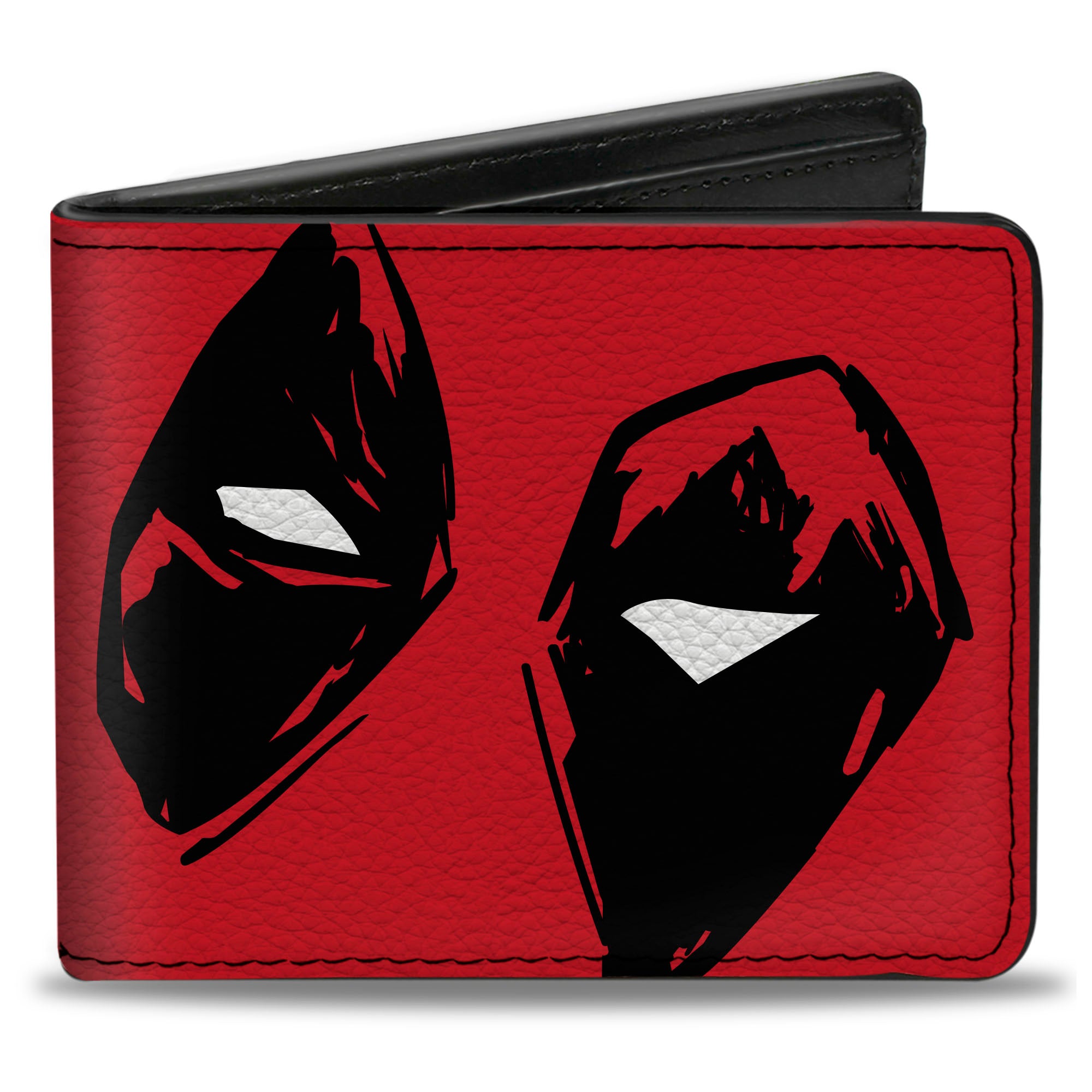 Bi-Fold Wallet - Deadpool Eyes Close-Up Red/Black/White Bi-Fold Wallets Marvel Comics